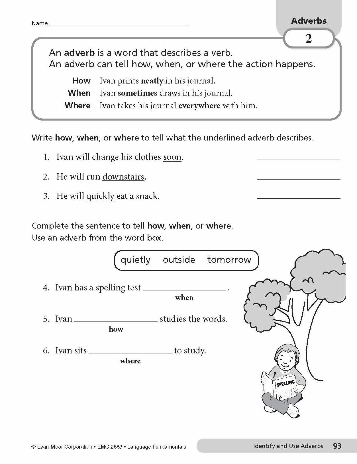 Language Fundamentals, Grade 3