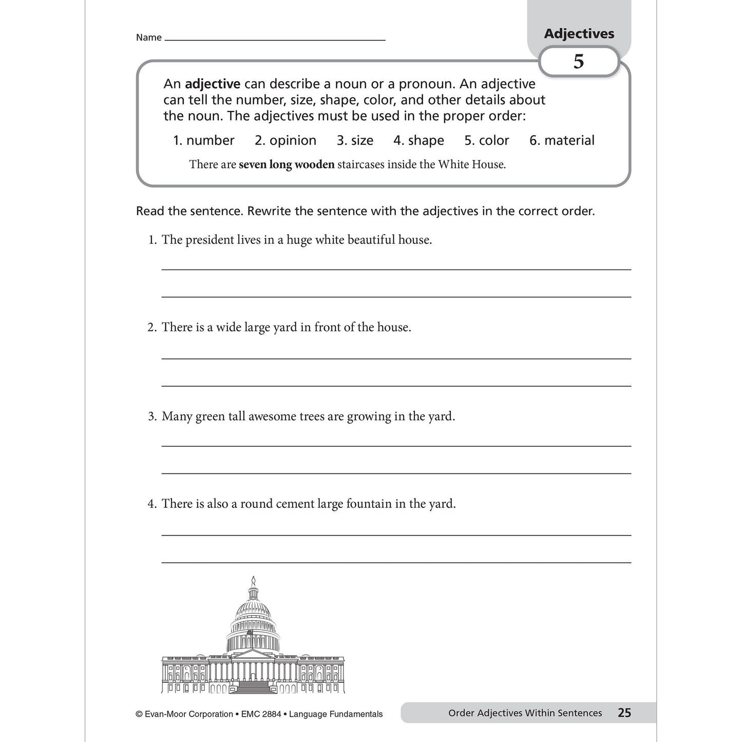 Language Fundamentals, Grade 4