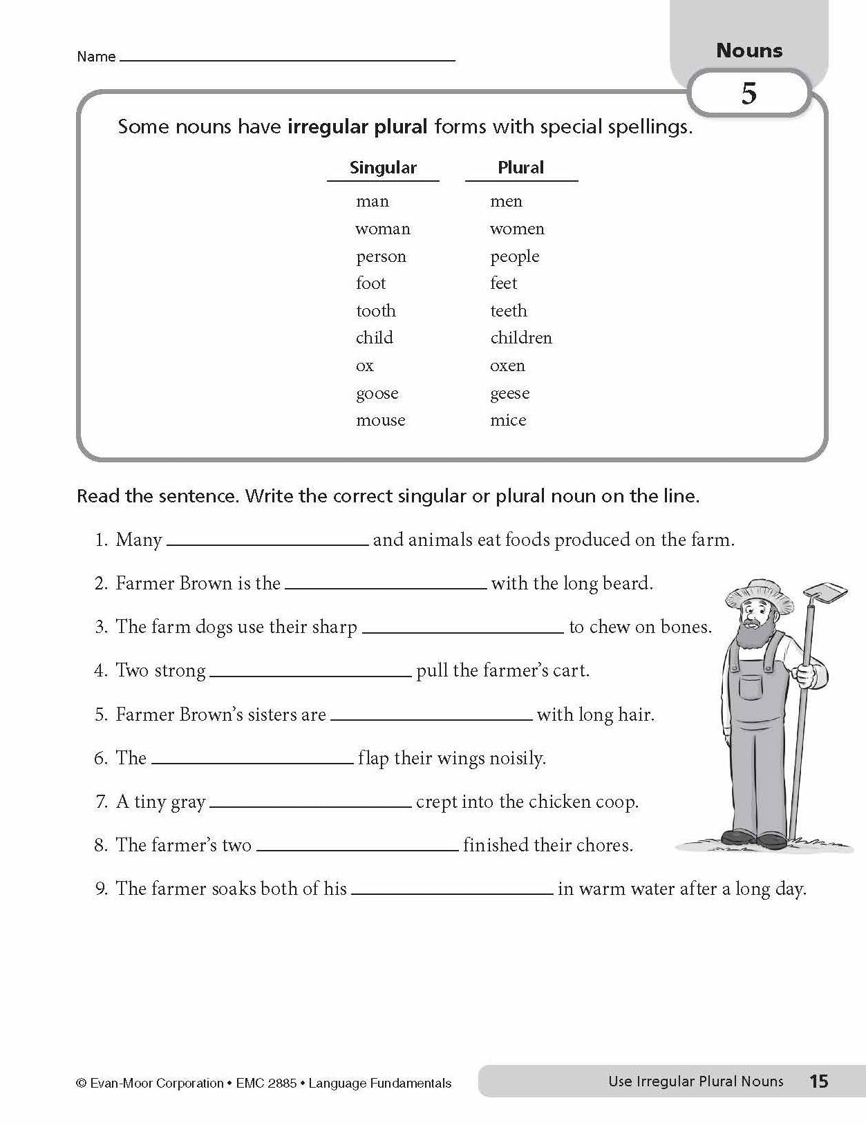 Language Fundamentals, Grade 5