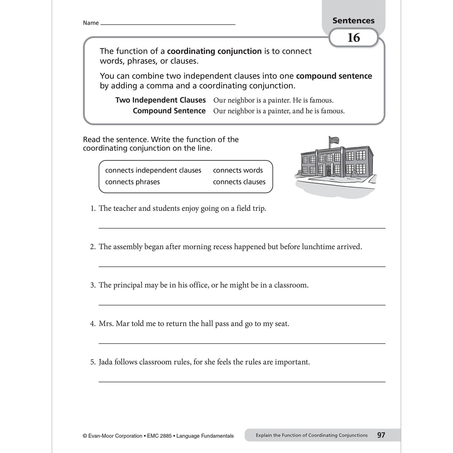 Language Fundamentals, Grade 5