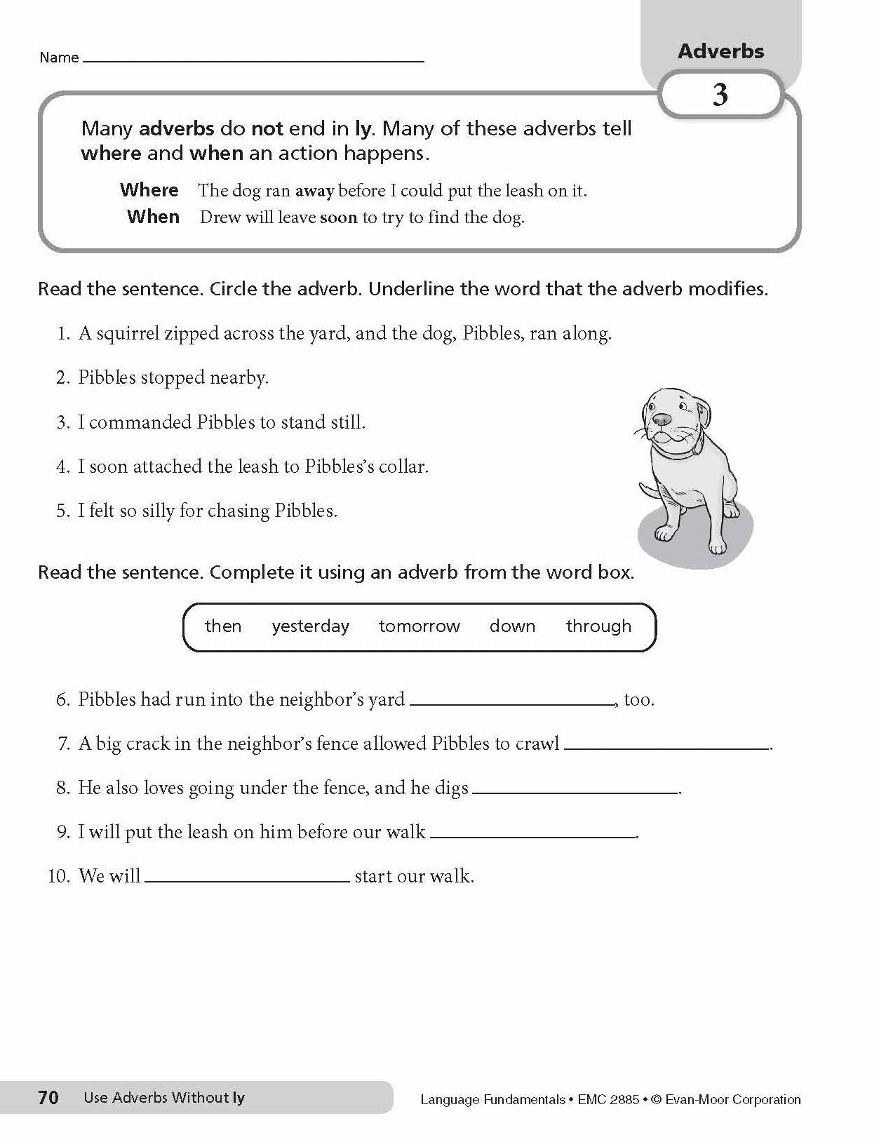 Language Fundamentals, Grade 5