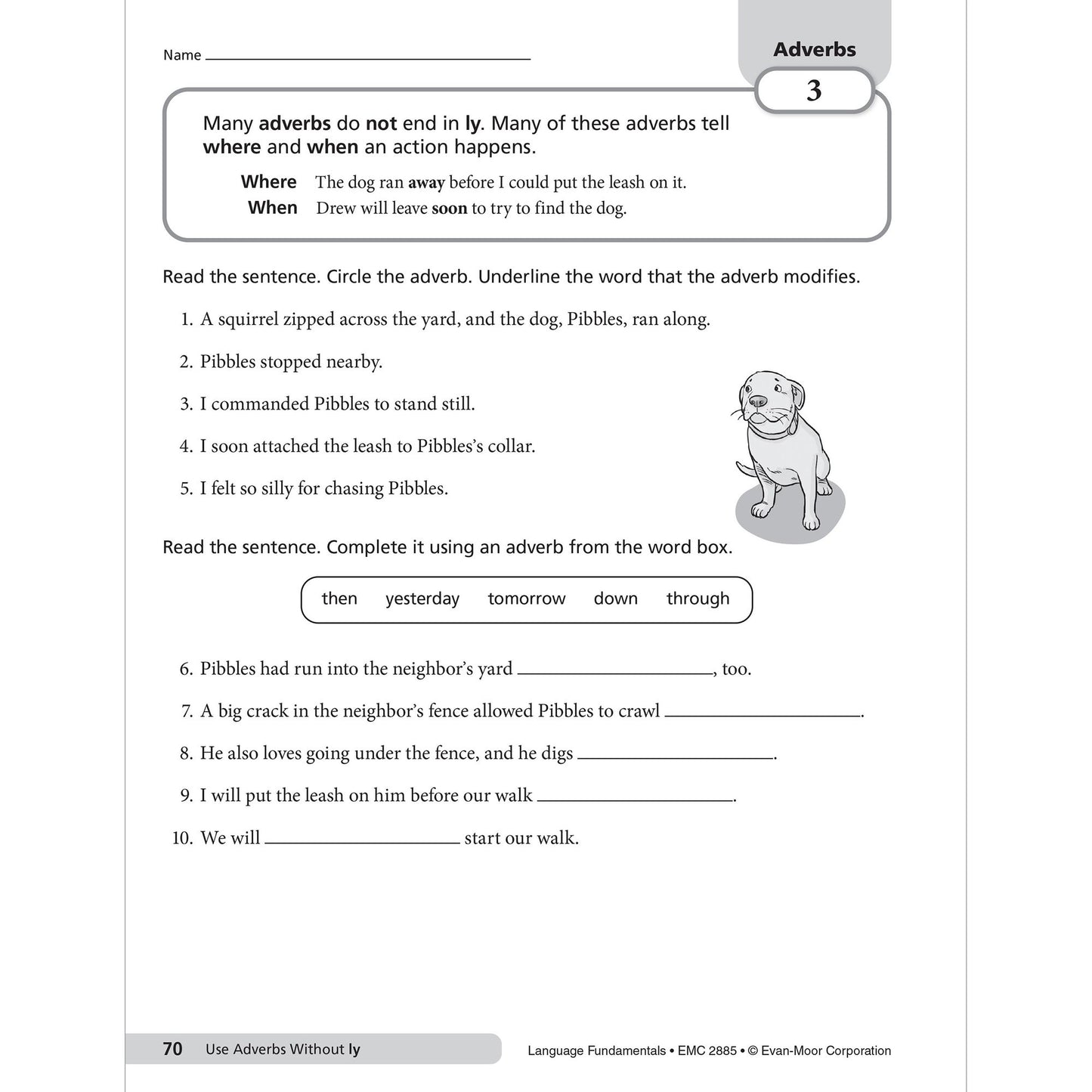 Language Fundamentals, Grade 5