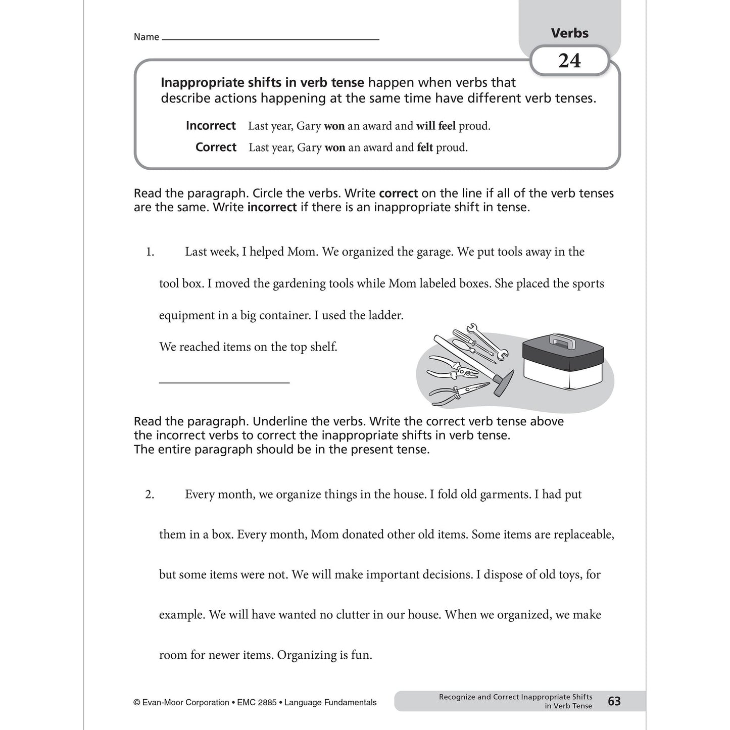 Language Fundamentals, Grade 5