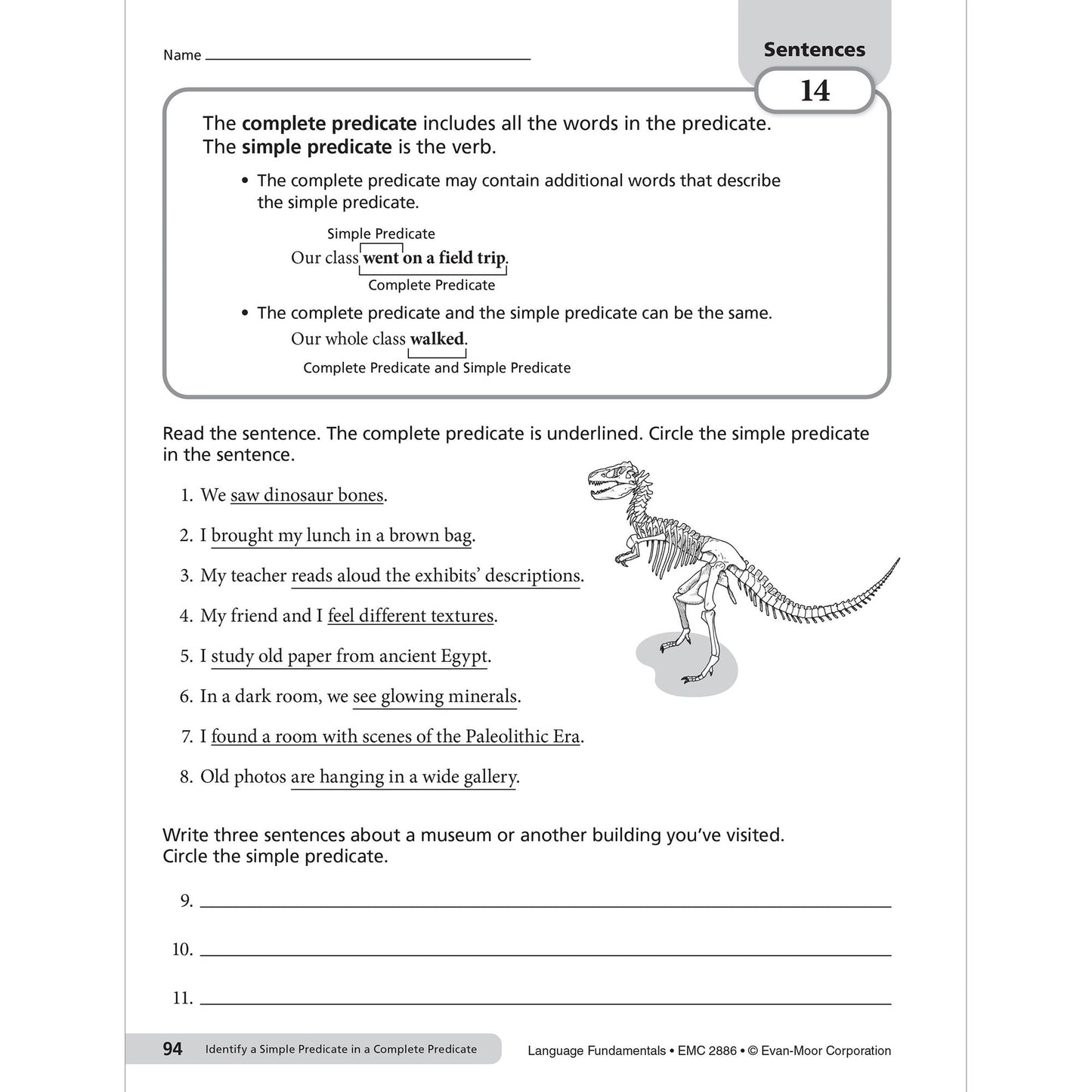 Language Fundamentals, Grade 6