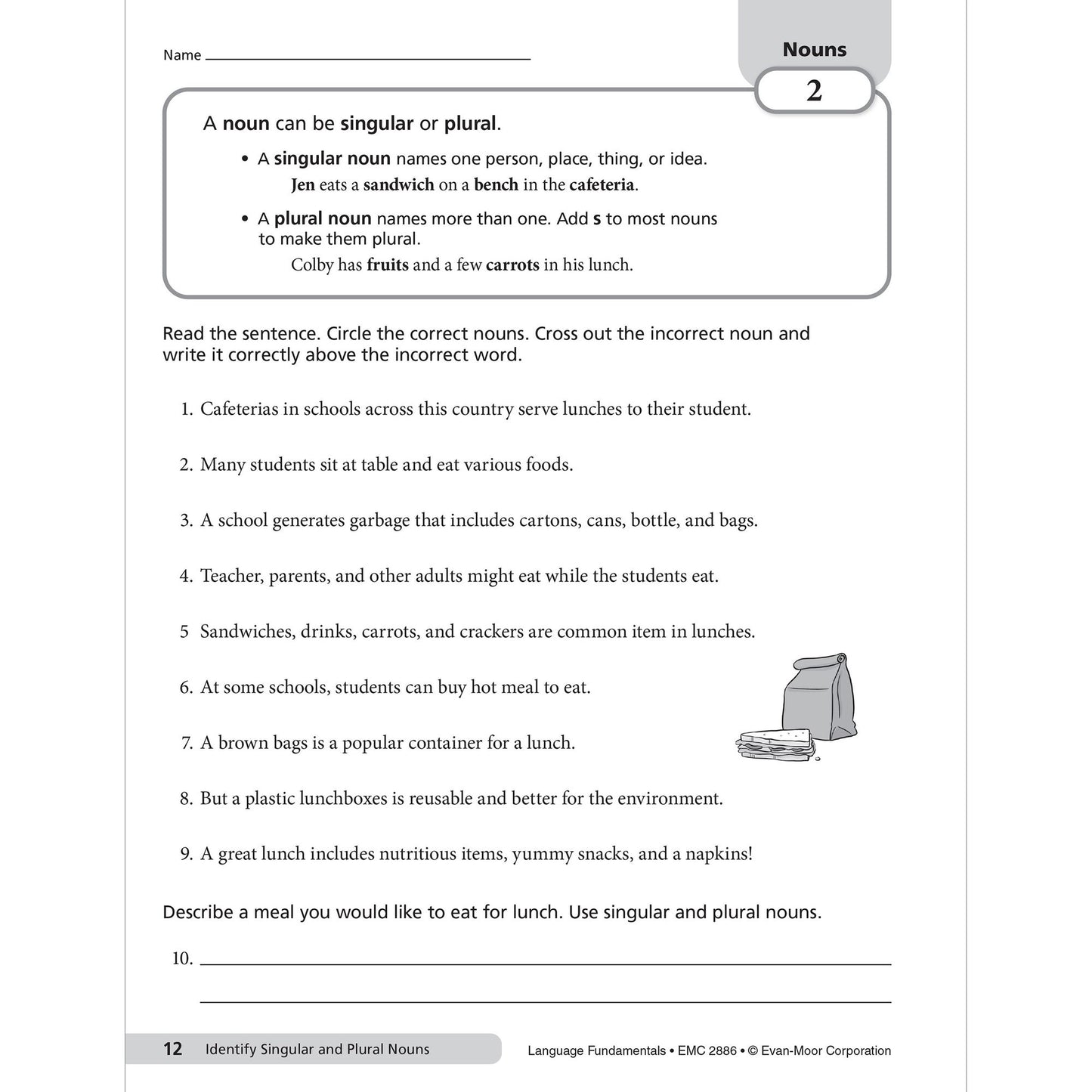 Language Fundamentals, Grade 6