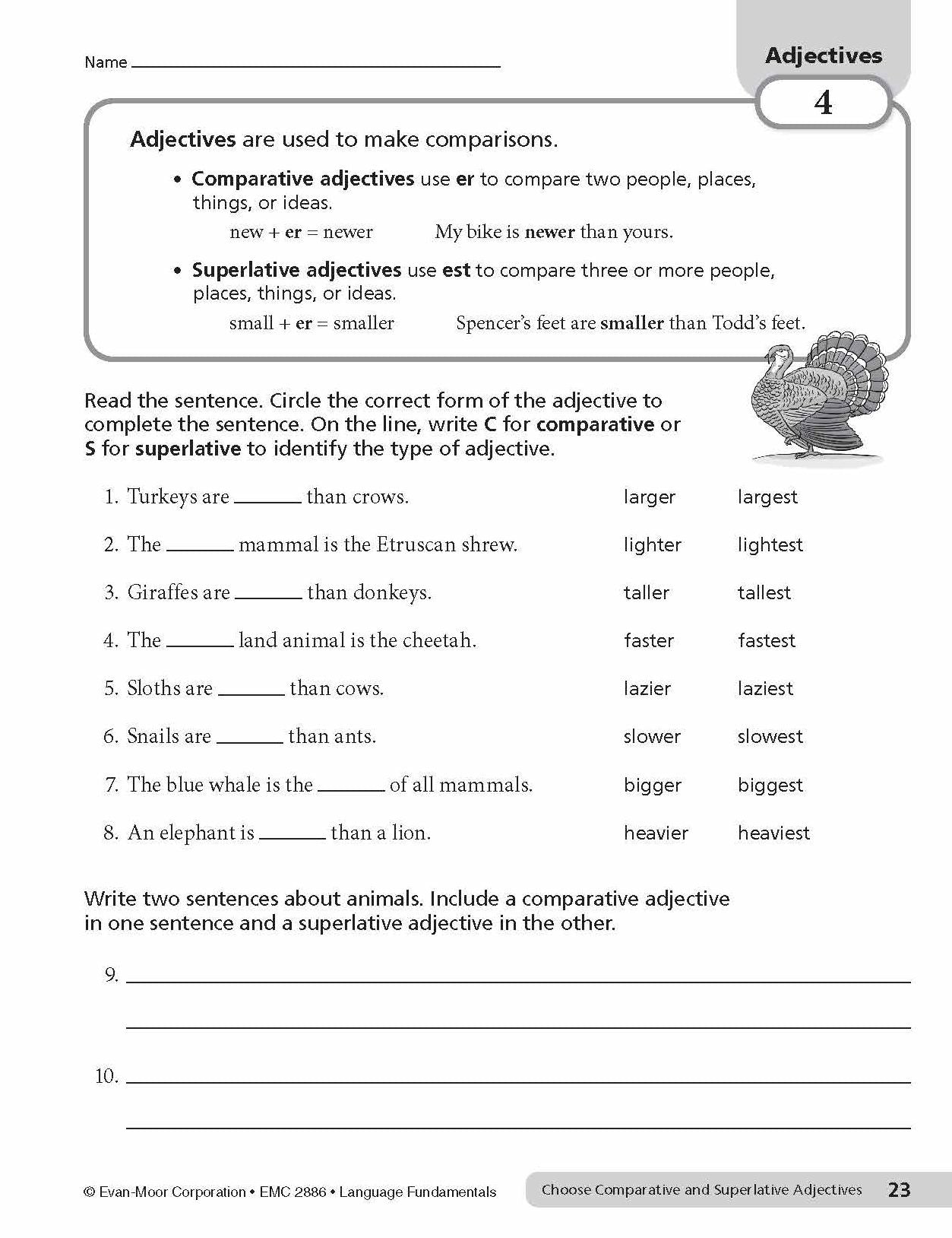 Language Fundamentals, Grade 6