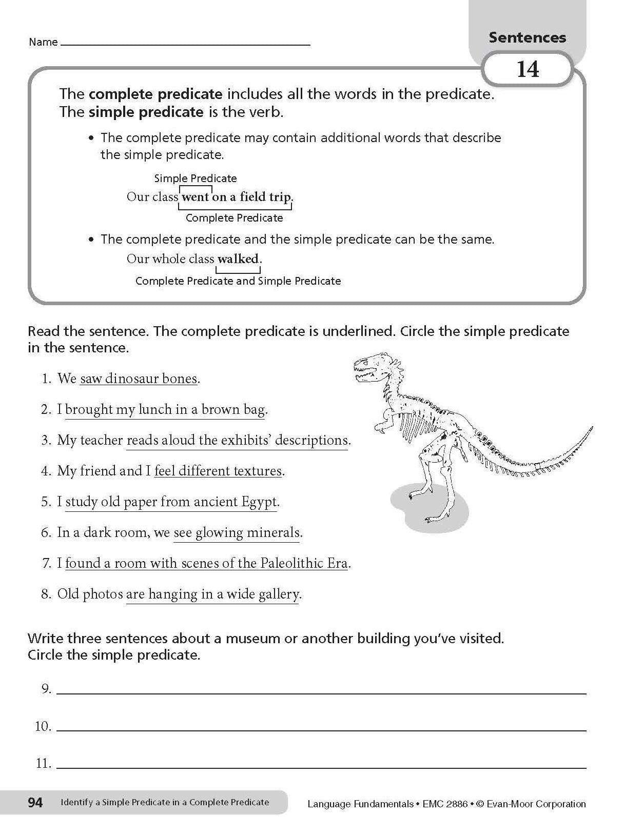 Language Fundamentals, Grade 6