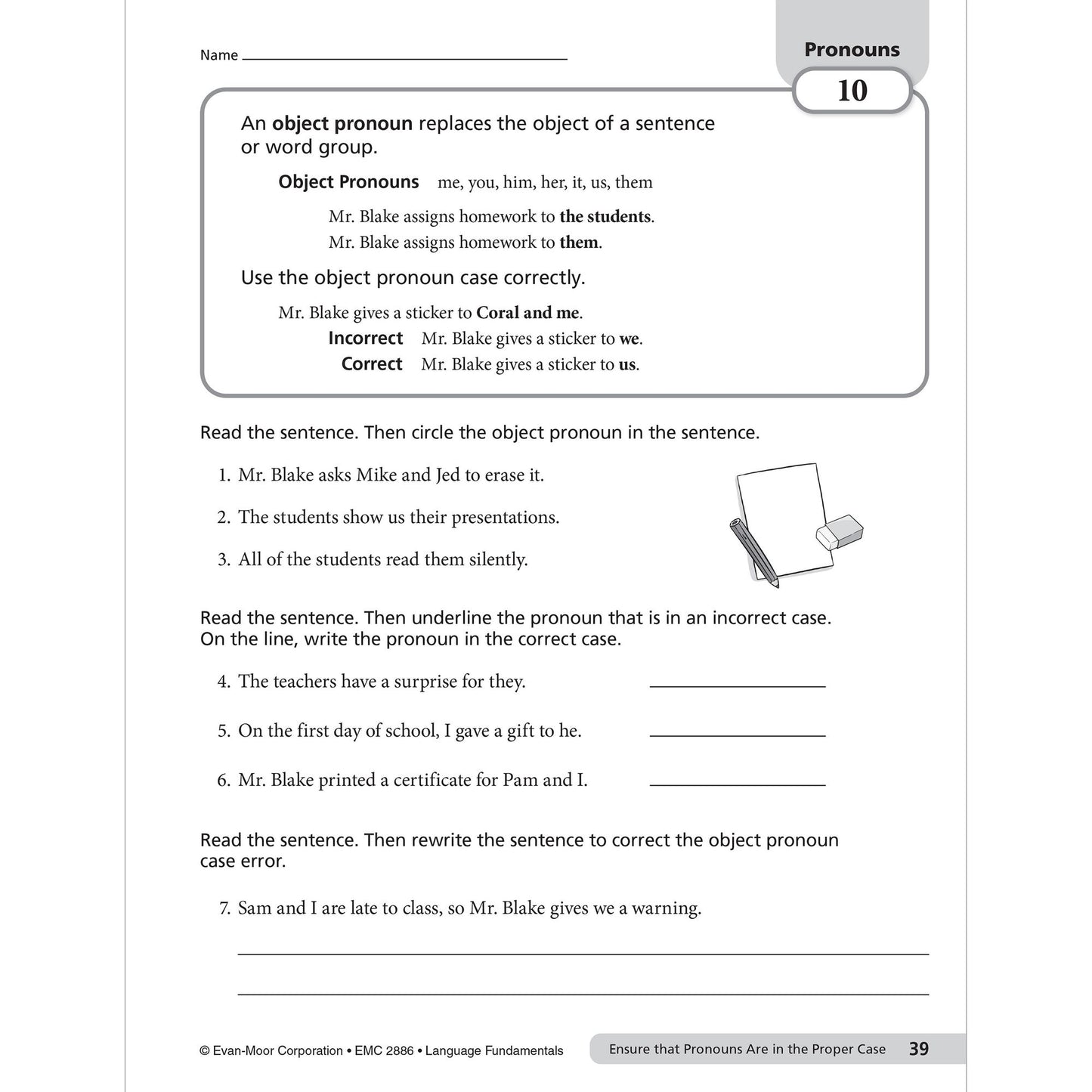 Language Fundamentals, Grade 6