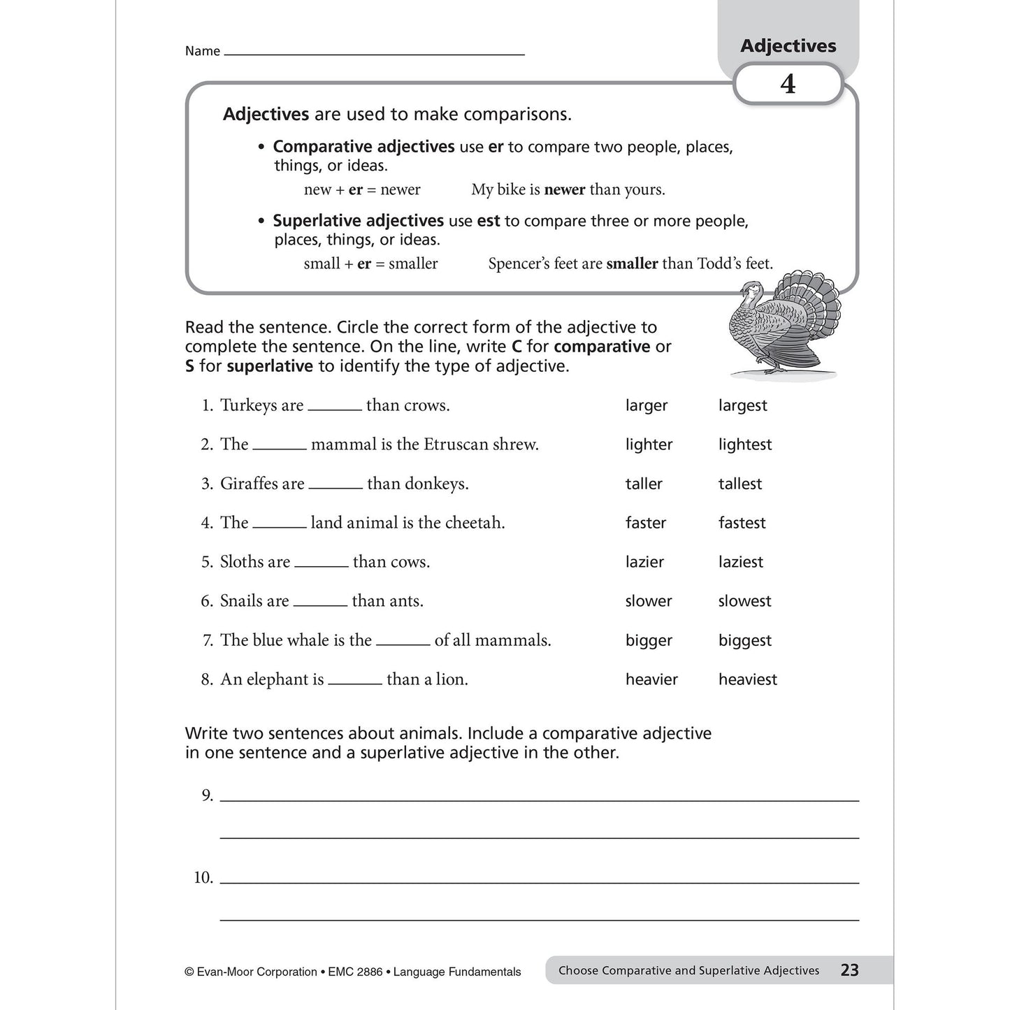 Language Fundamentals, Grade 6