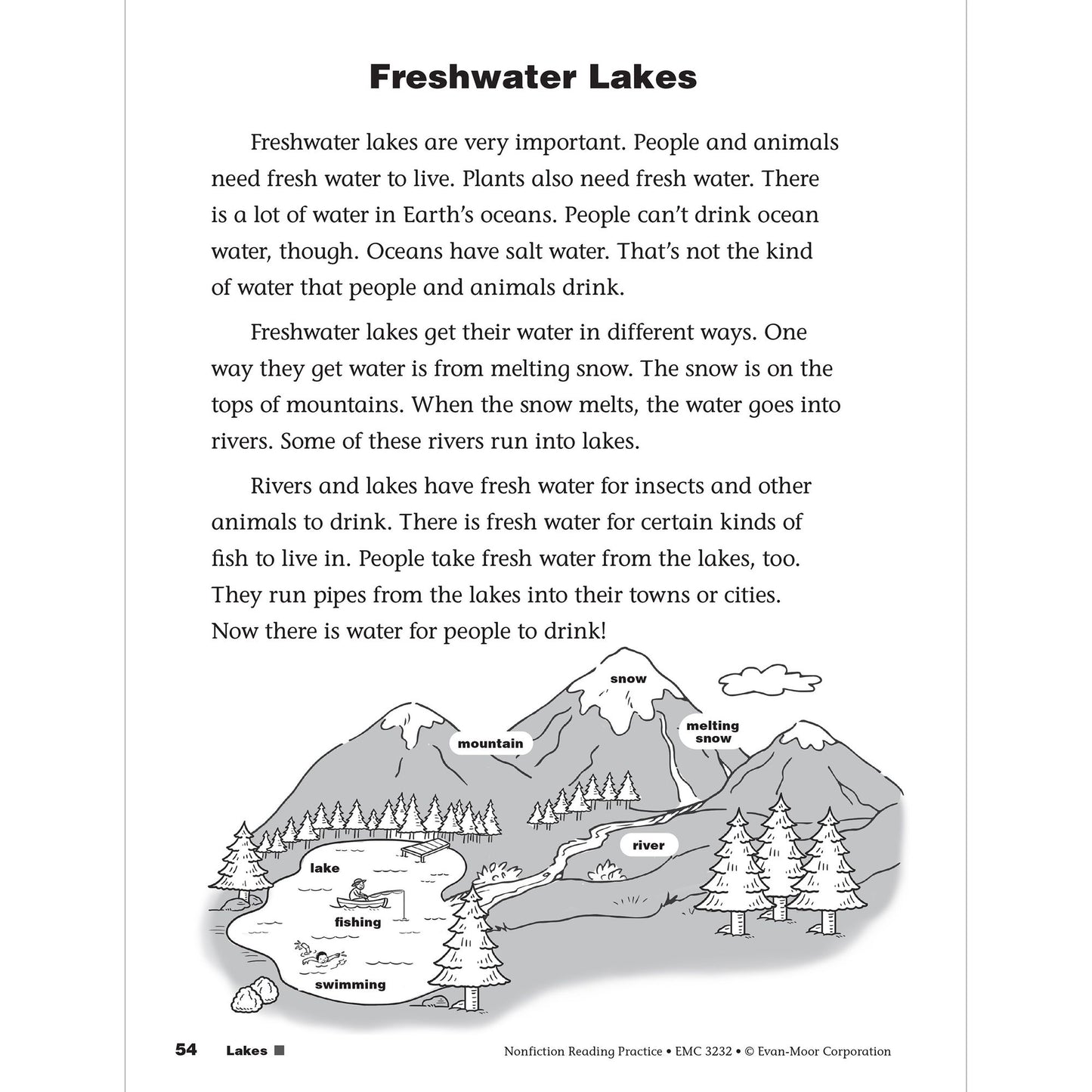 Nonfiction Reading Practice, Grade 2
