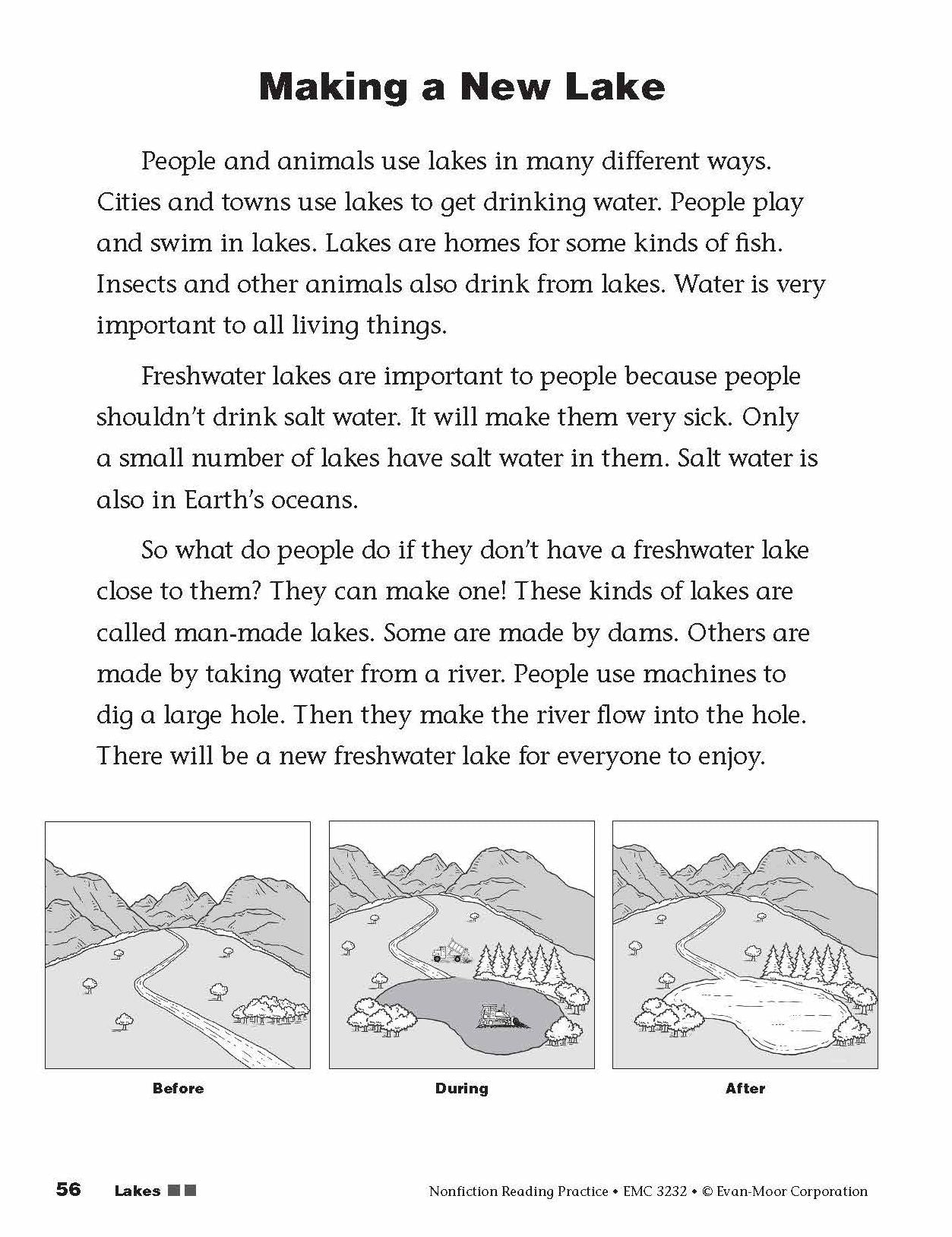 Nonfiction Reading Practice, Grade 2