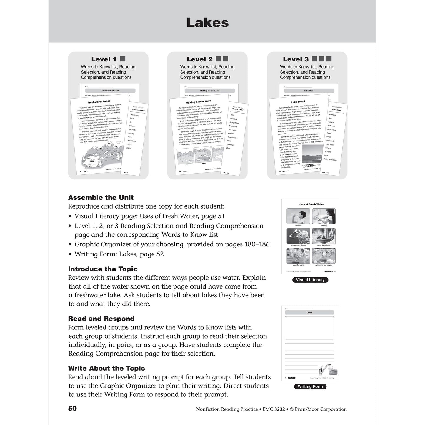 Nonfiction Reading Practice, Grade 2