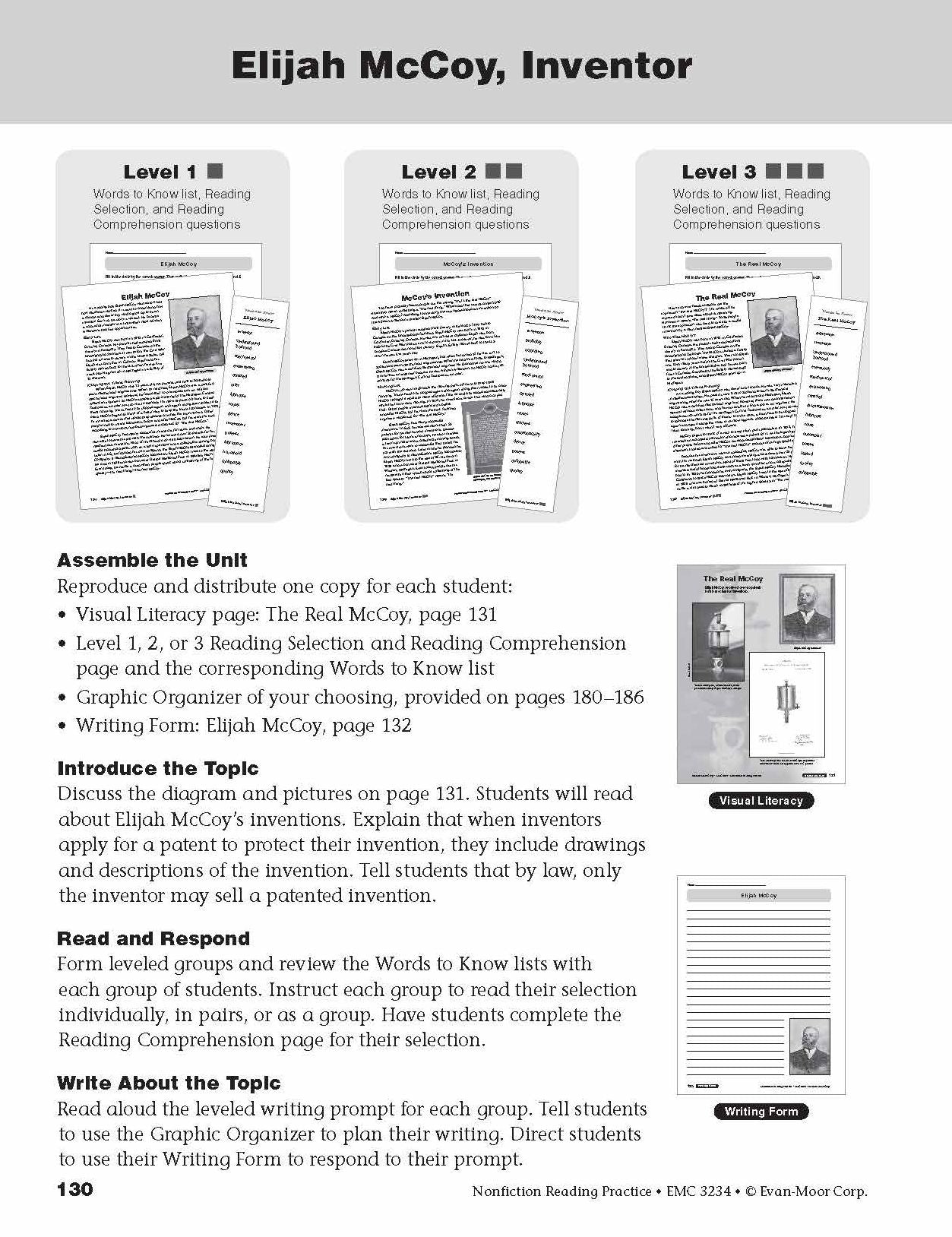 Nonfiction Reading Practice, Grade 4