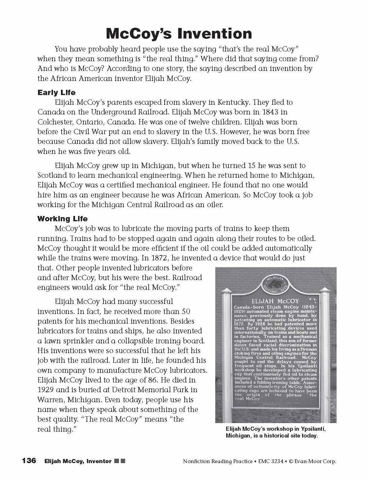 Nonfiction Reading Practice, Grade 4