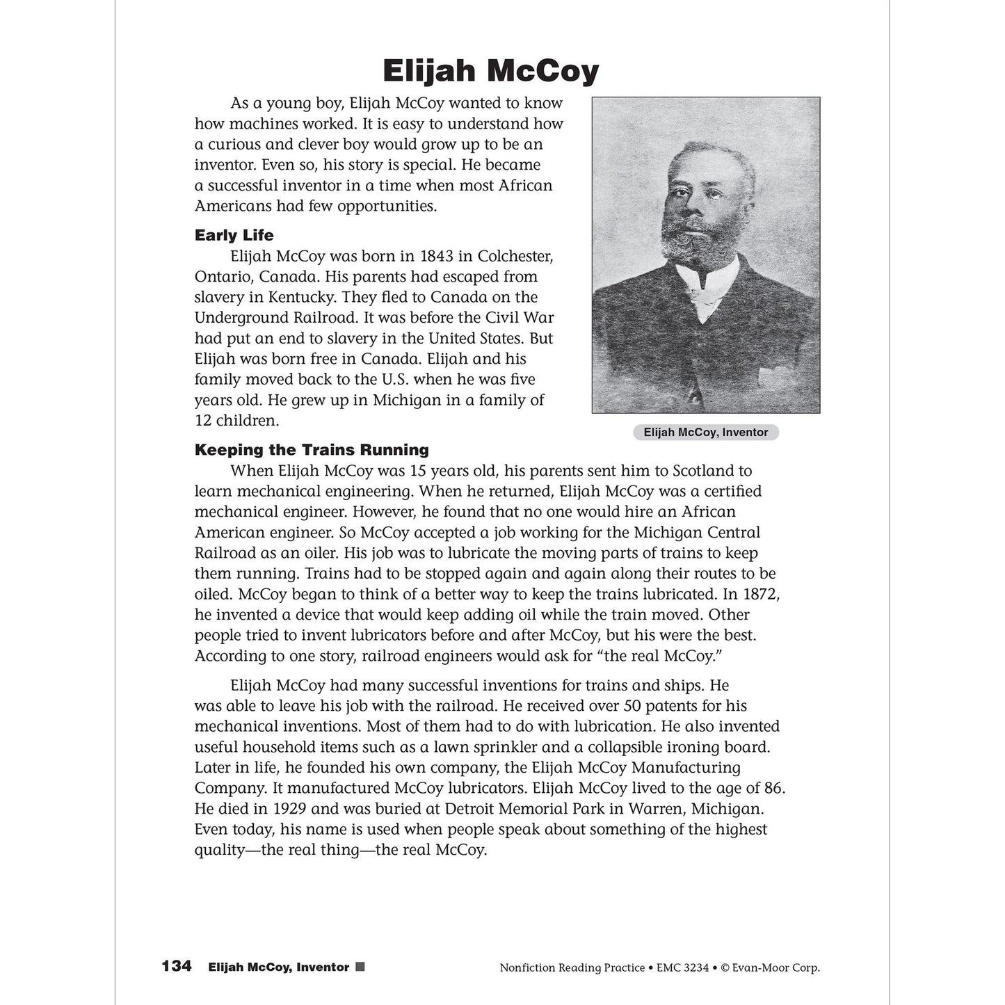 Nonfiction Reading Practice, Grade 4