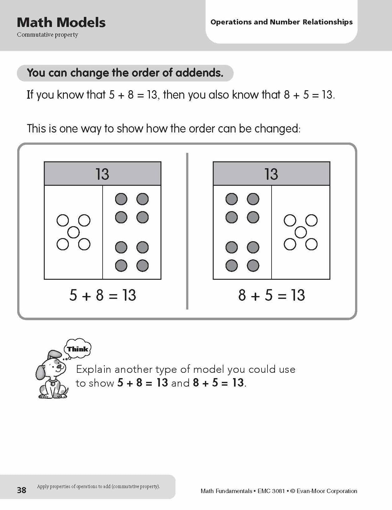 Math Fundamentals, Grade 1
