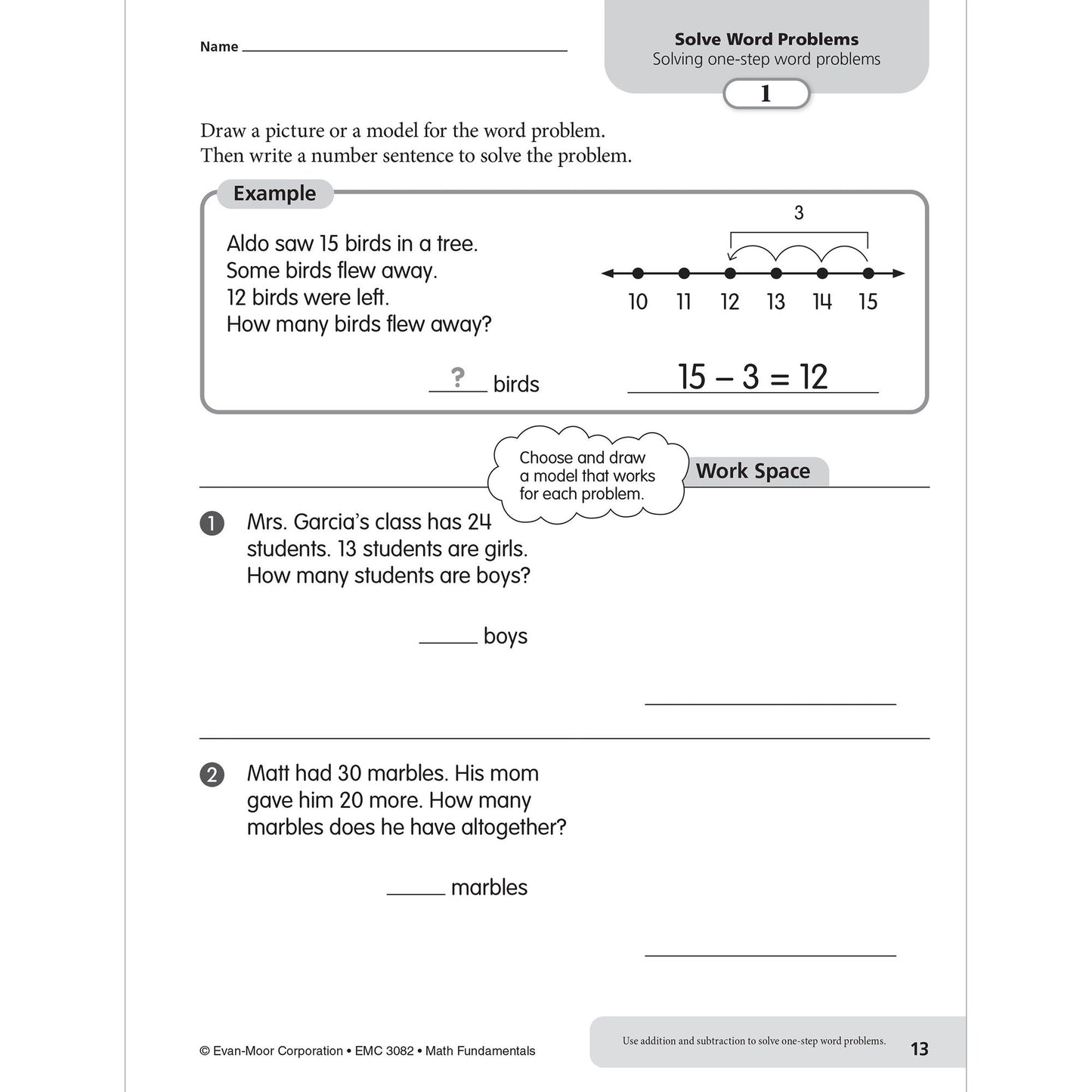 Math Fundamentals, Grade 2