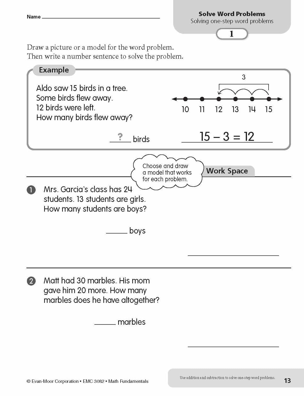 Math Fundamentals, Grade 2