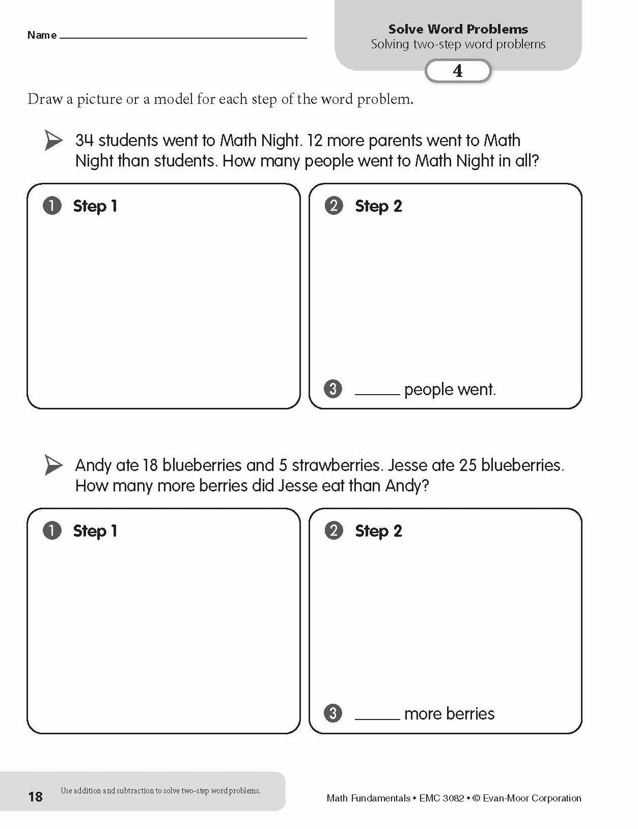 Math Fundamentals, Grade 2
