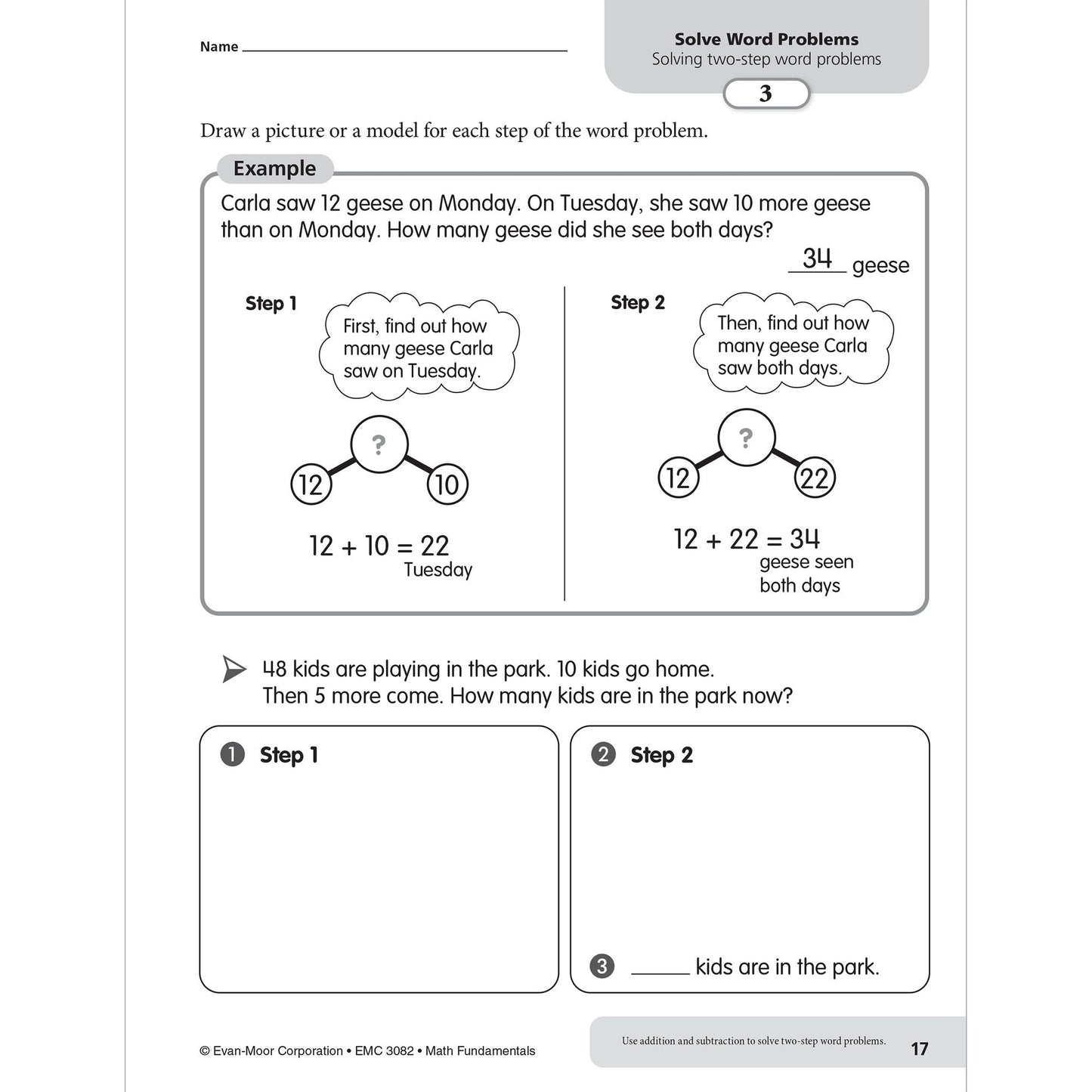 Math Fundamentals, Grade 2