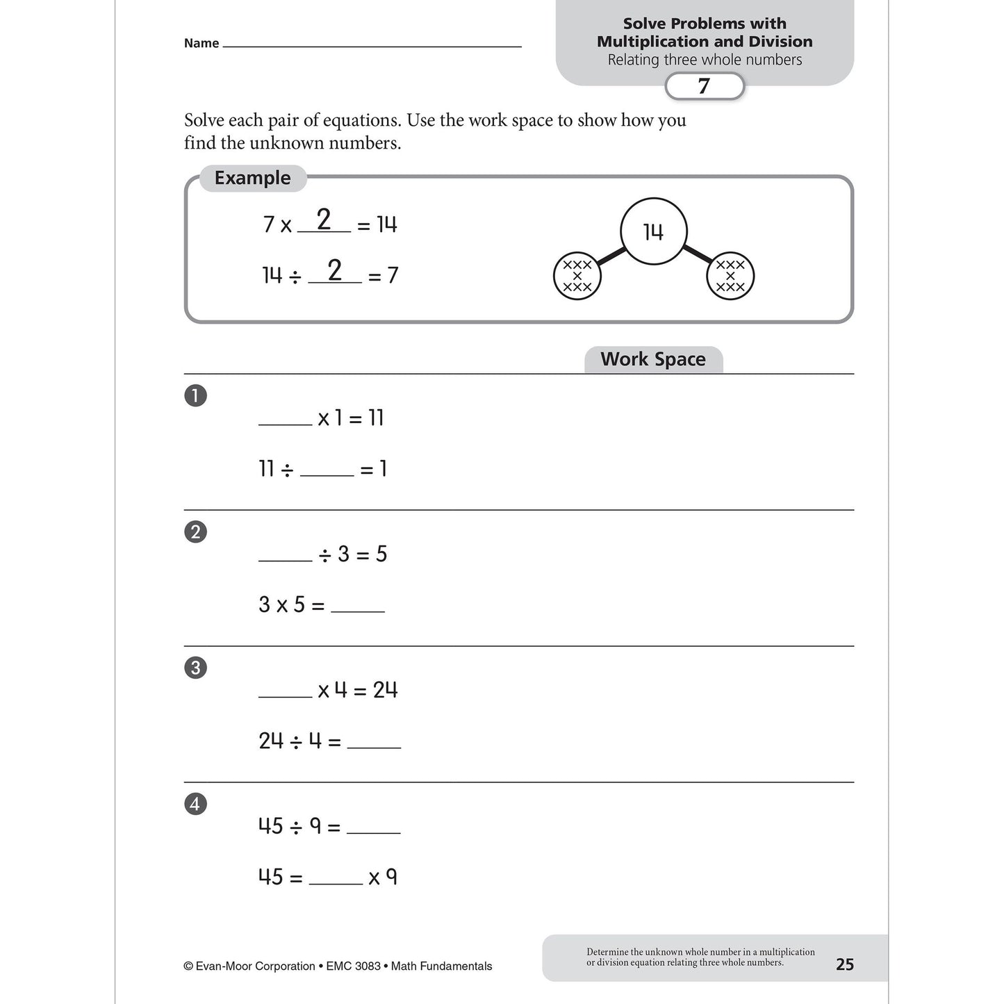 Math Fundamentals, Grade 3