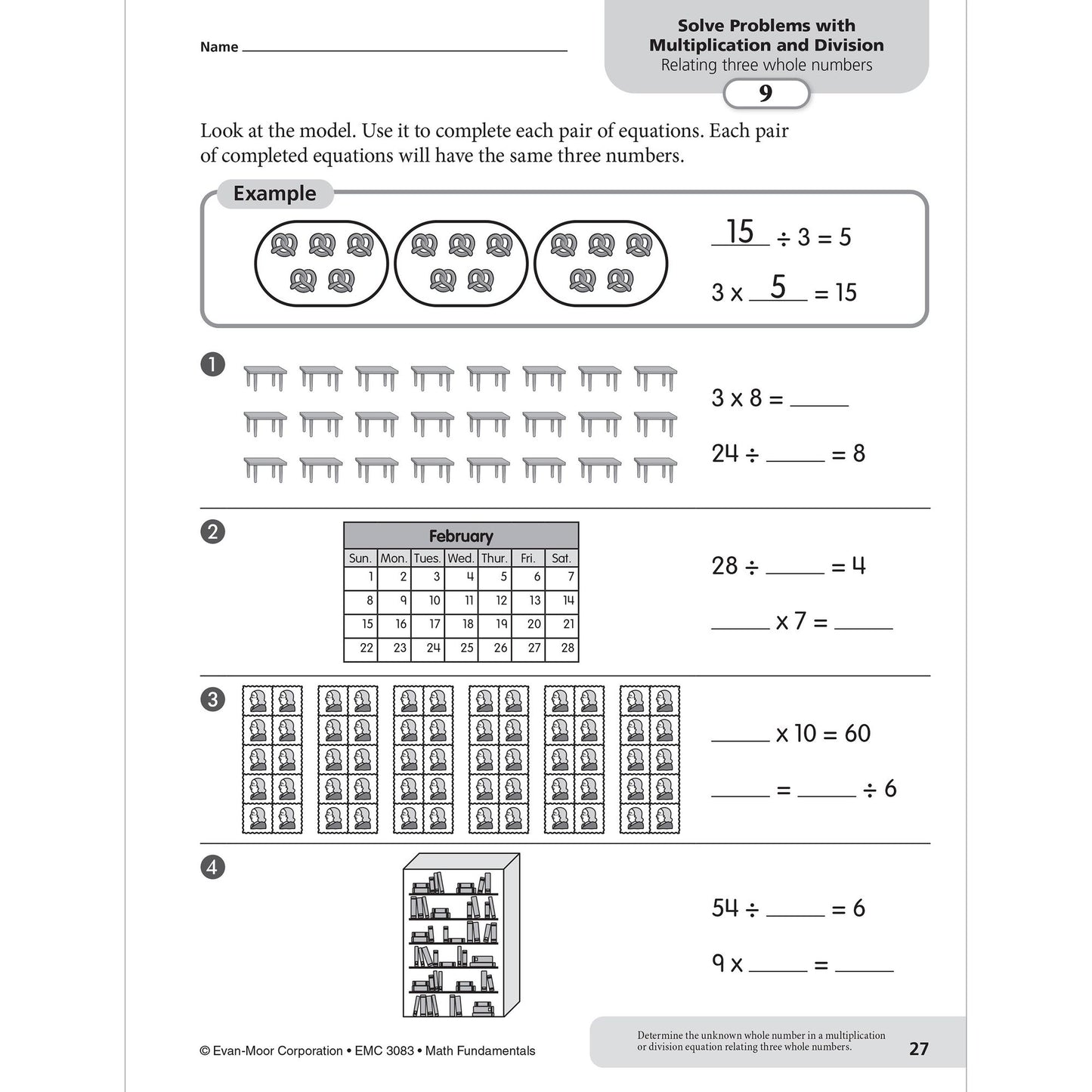 Math Fundamentals, Grade 3