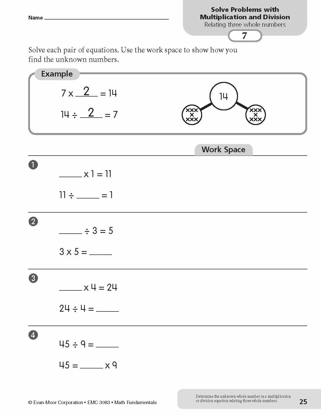 Math Fundamentals, Grade 3