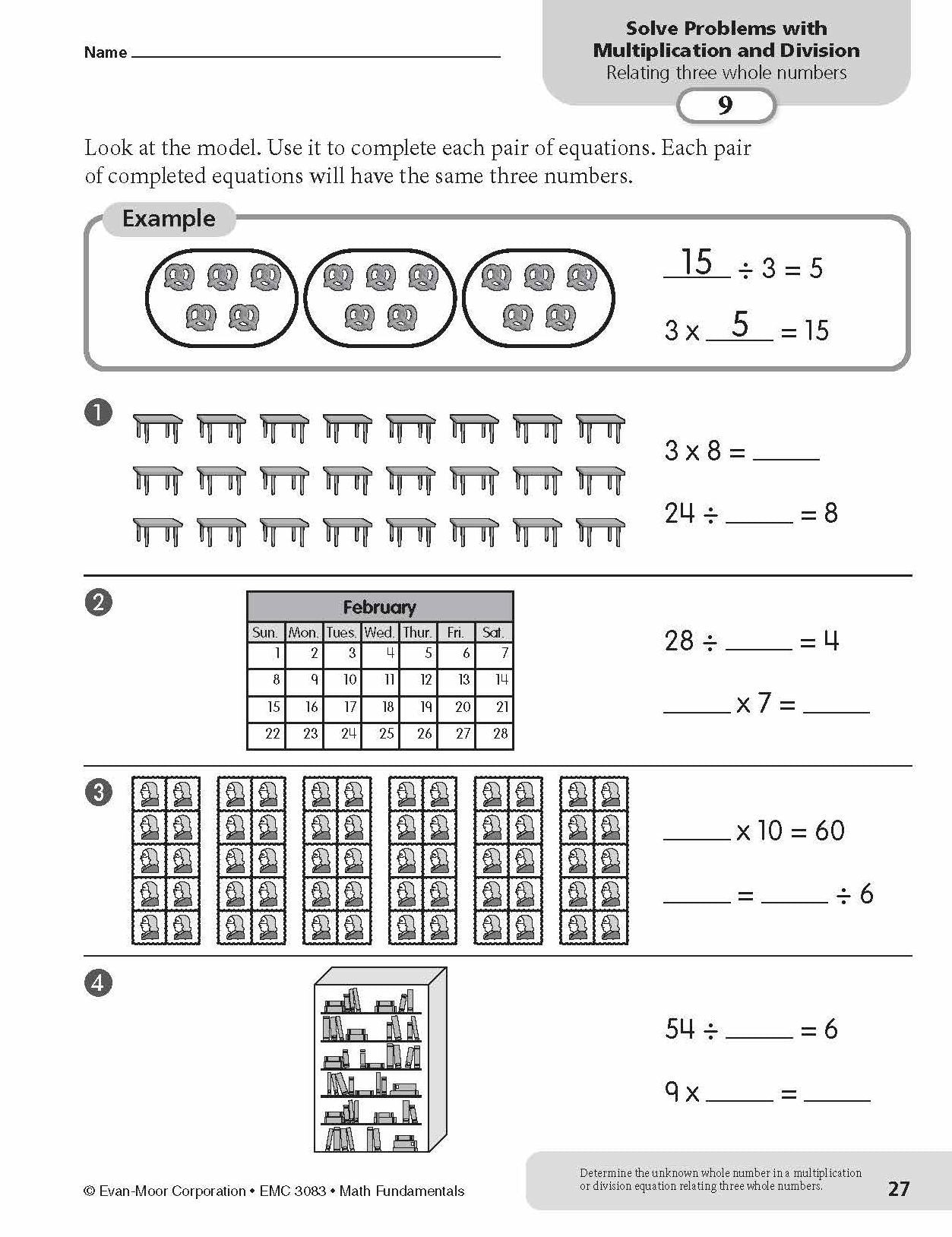 Math Fundamentals, Grade 3