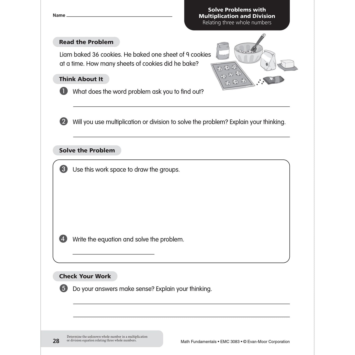 Math Fundamentals, Grade 3