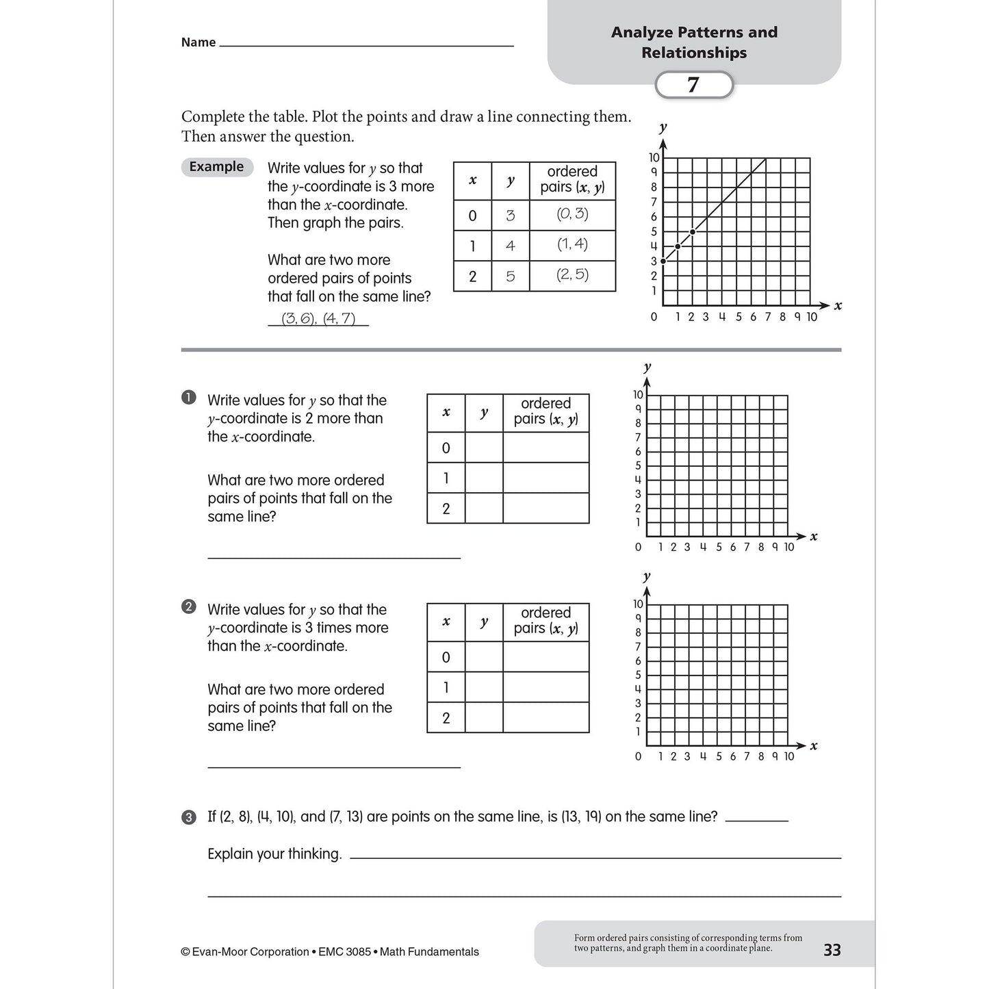 Math Fundamentals, Grade 5