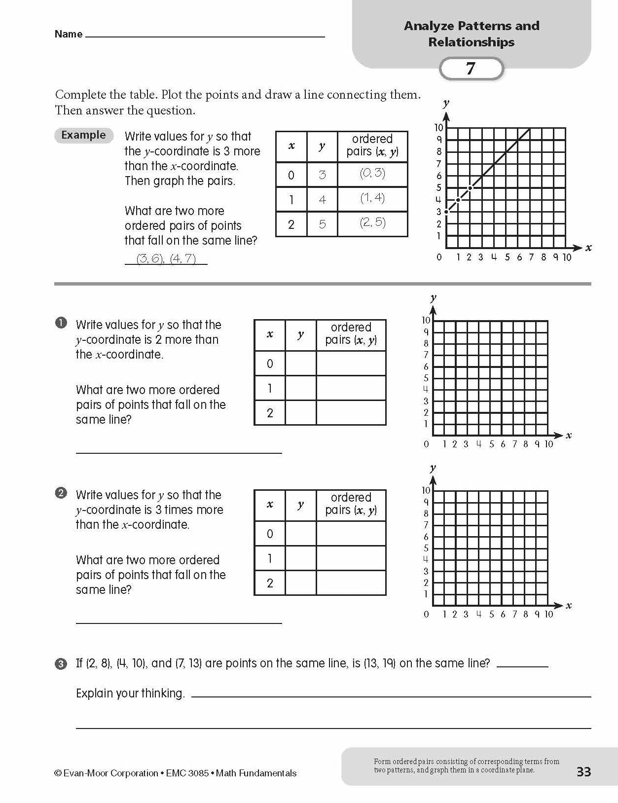 Math Fundamentals, Grade 5