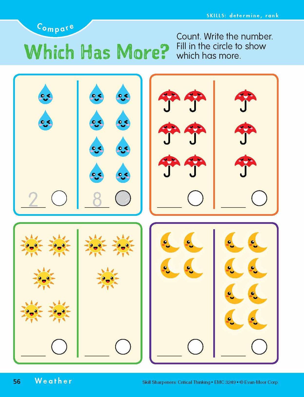 Skill Sharpeners Critical Thinking, Grade PreK