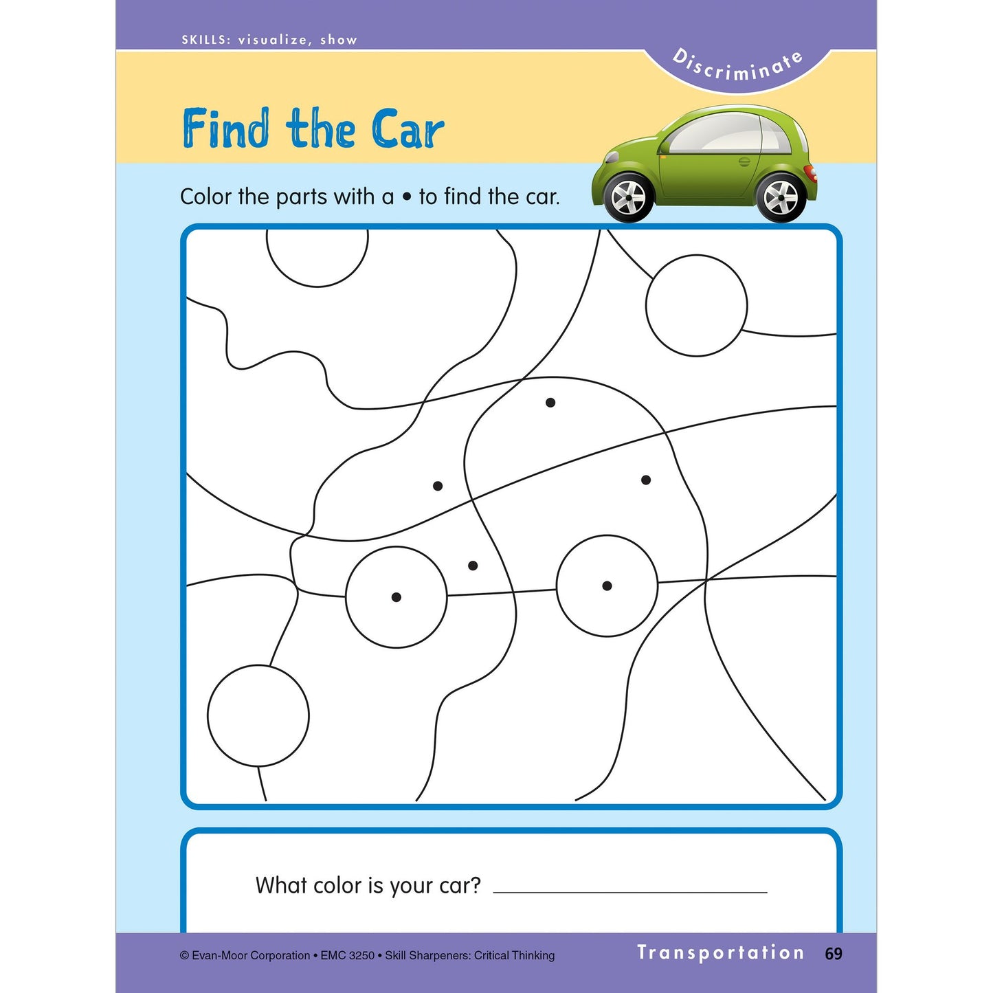 Skill Sharpeners Critical Thinking, Grade K