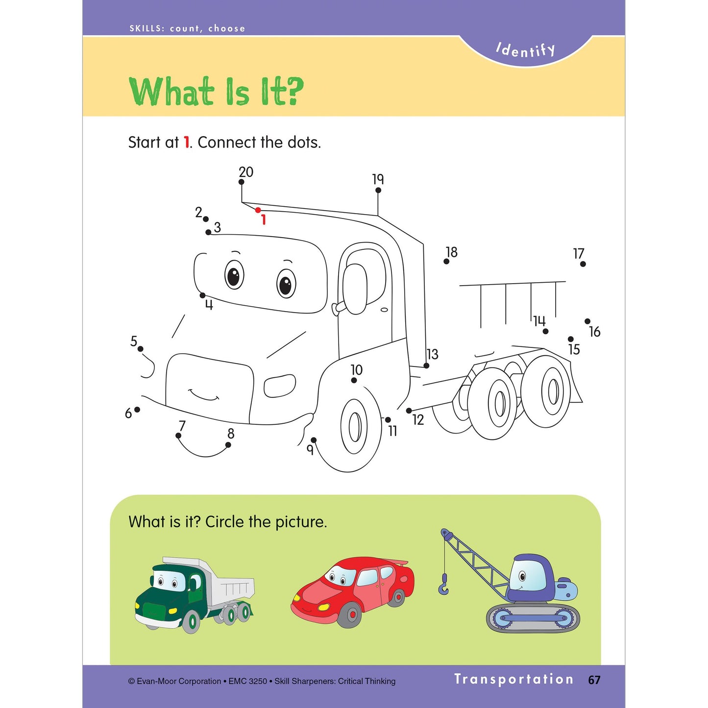 Skill Sharpeners Critical Thinking, Grade K