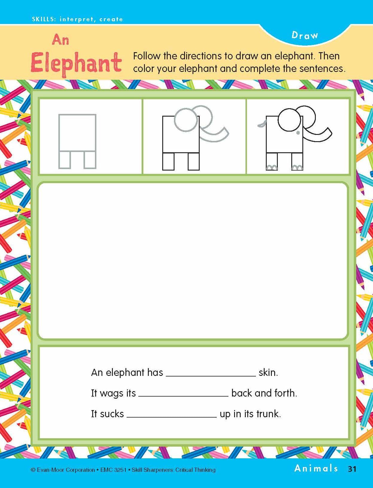Skill Sharpeners Critical Thinking, Grade 1