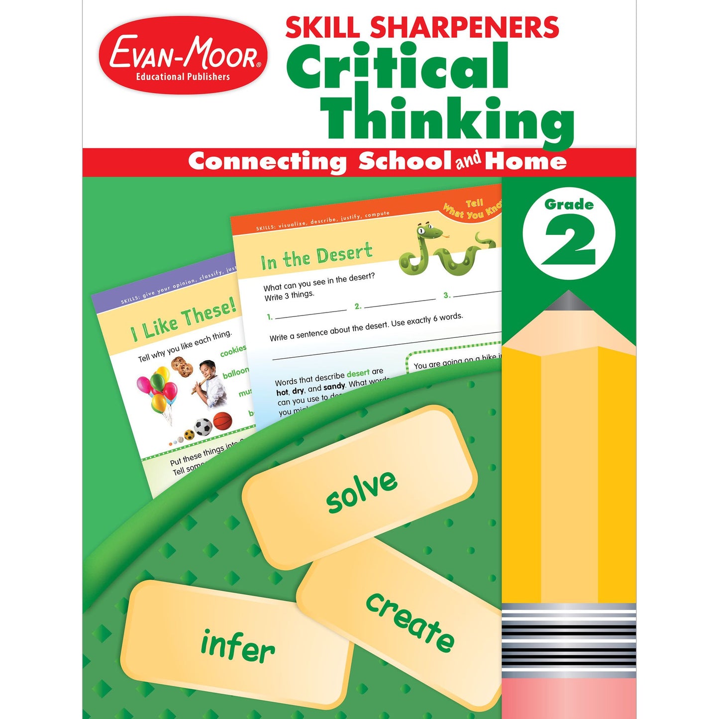 Skill Sharpeners Critical Thinking, Grade 2