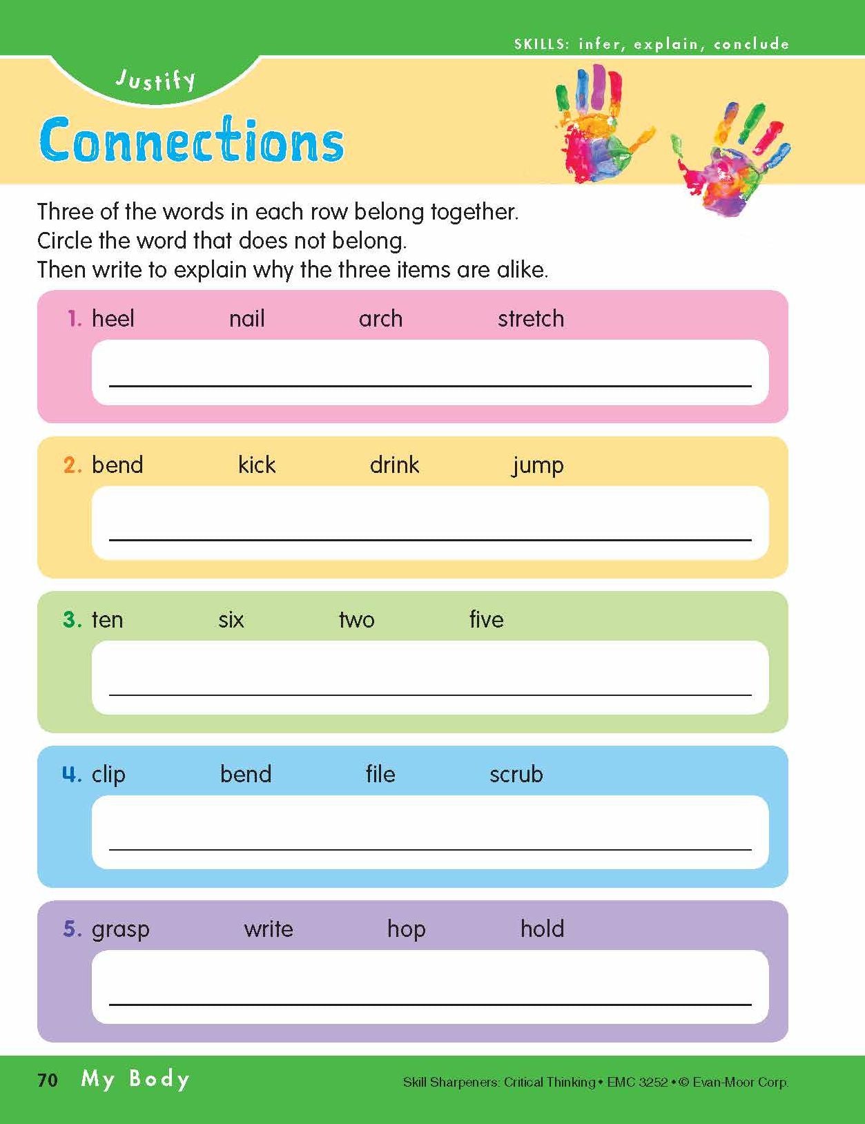 Skill Sharpeners Critical Thinking, Grade 2