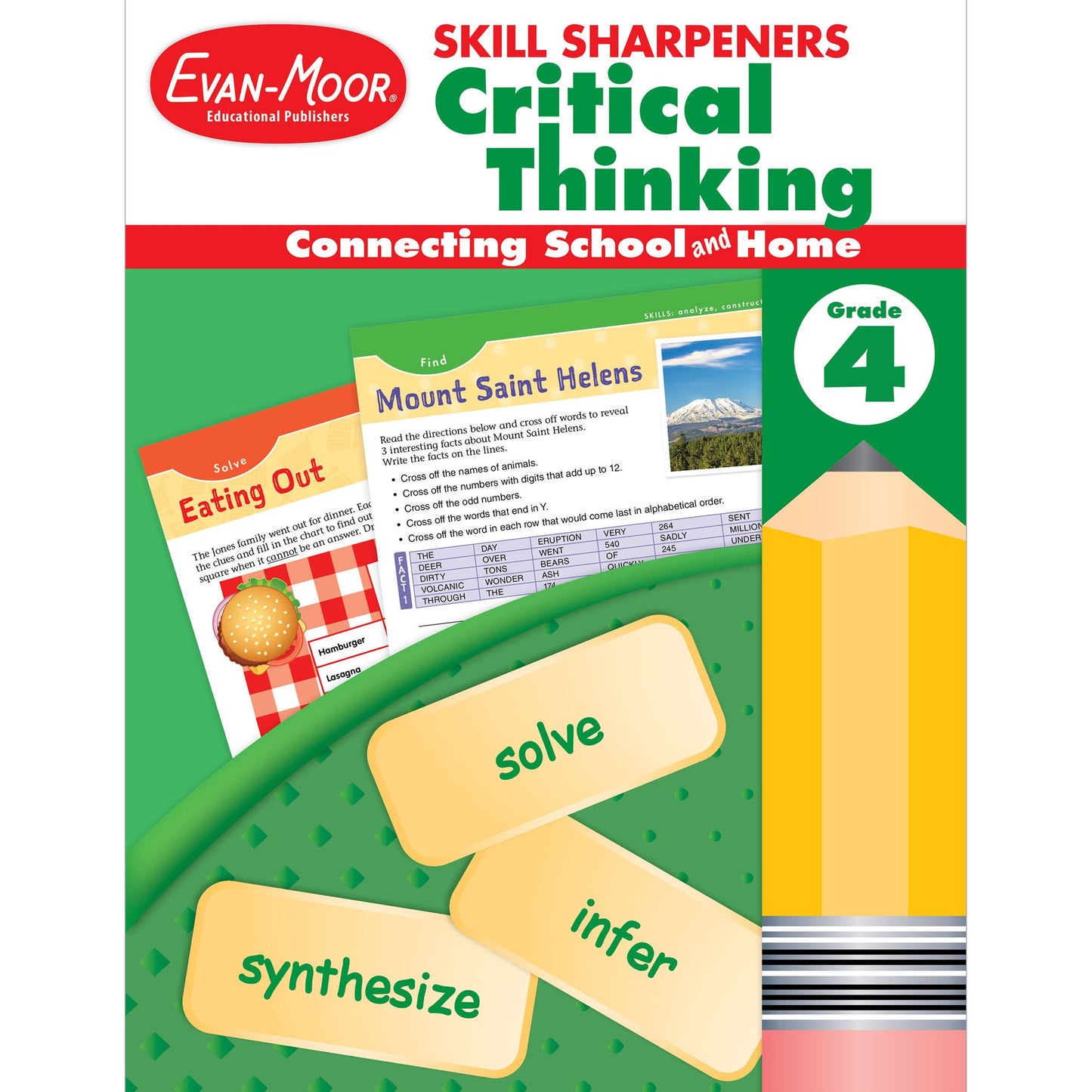 Skill Sharpeners Critical Thinking, Grade 4