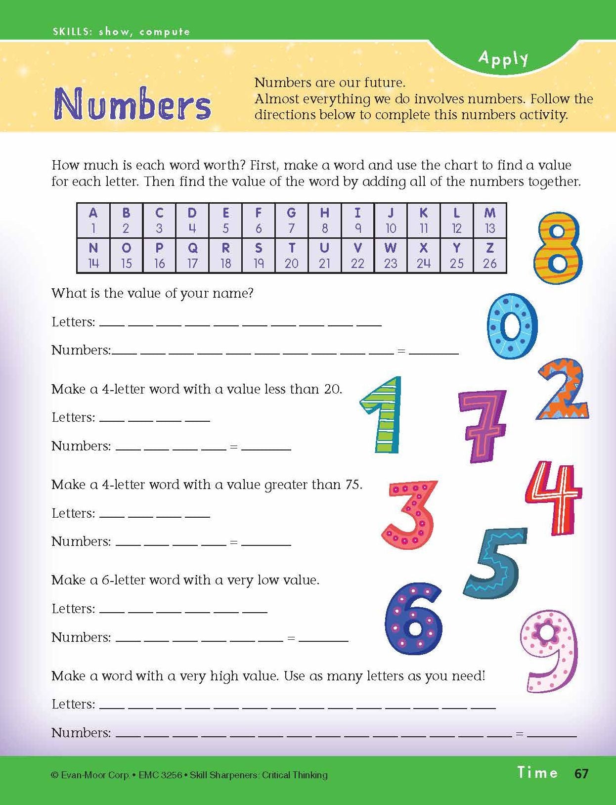 Skill Sharpeners Critical Thinking, Grade 6
