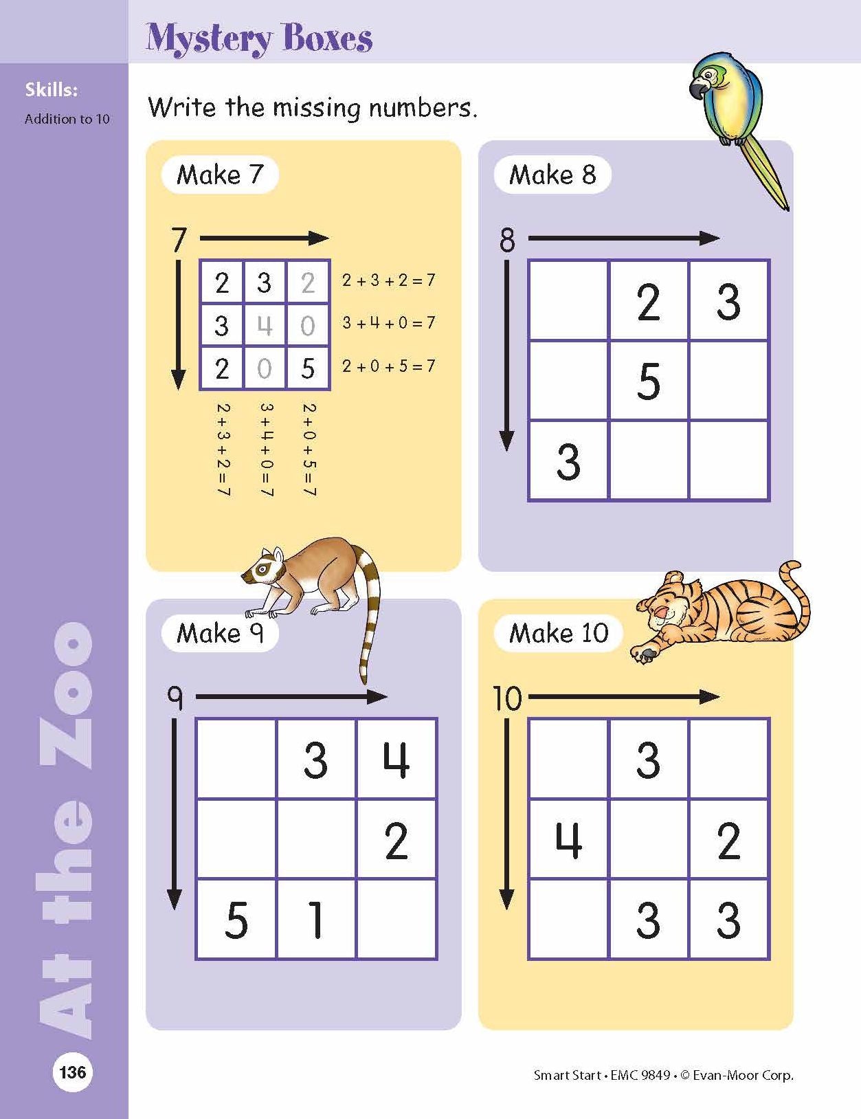Smart Start 320-page Full-Color Jumbo Workbook, Grade 1