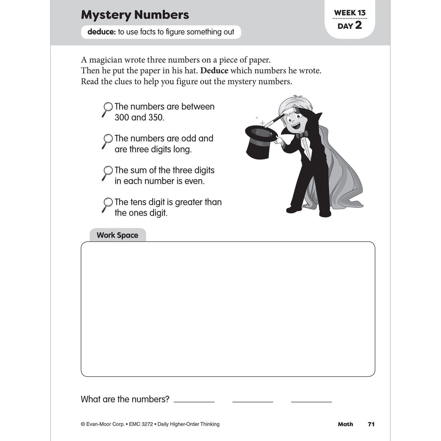 Daily Higher-Order Thinking, Grade 2 Teacher Edition