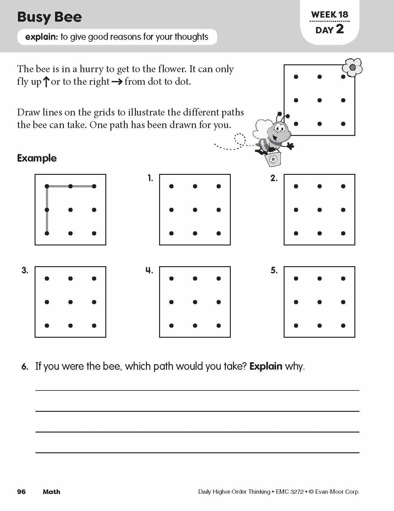 Daily Higher-Order Thinking, Grade 2 Teacher Edition