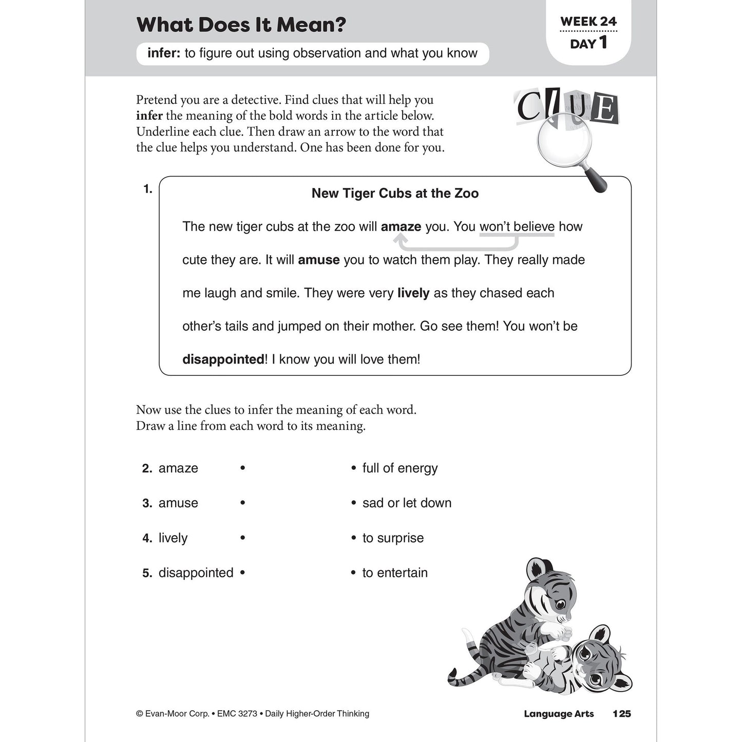 Daily Higher-Order Thinking, Grade 3 Teacher Edition