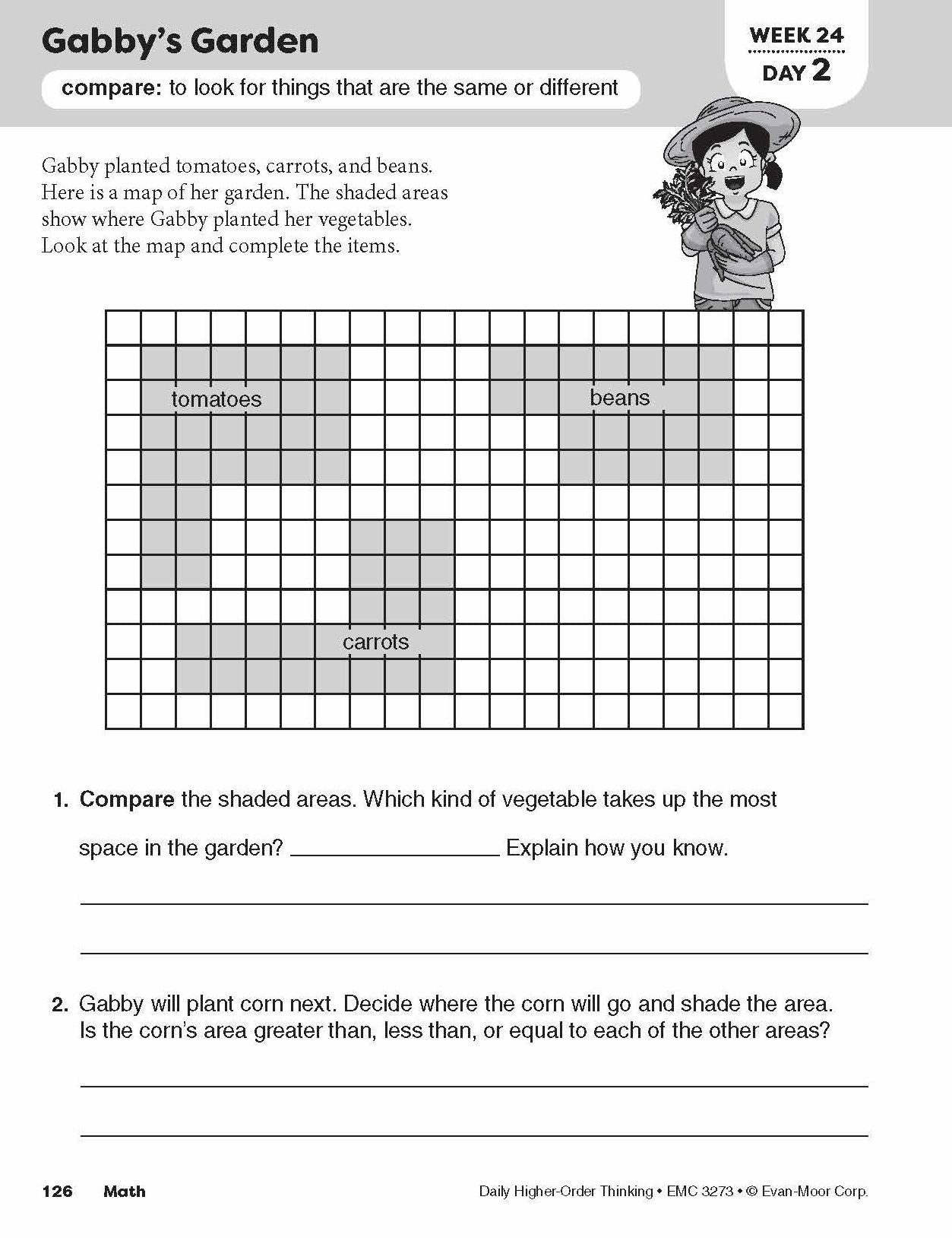 Daily Higher-Order Thinking, Grade 3 Teacher Edition