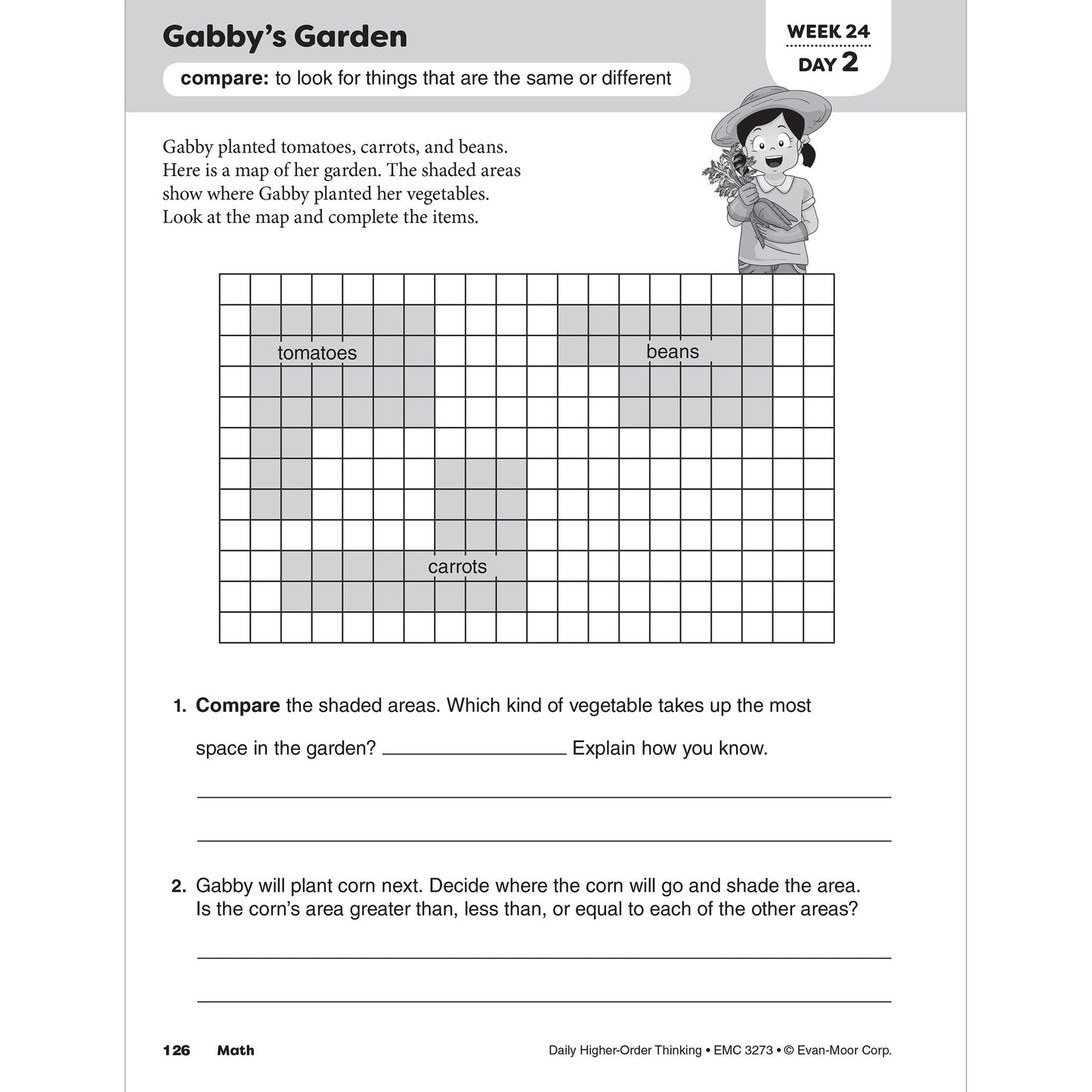 Daily Higher-Order Thinking, Grade 3 Teacher Edition