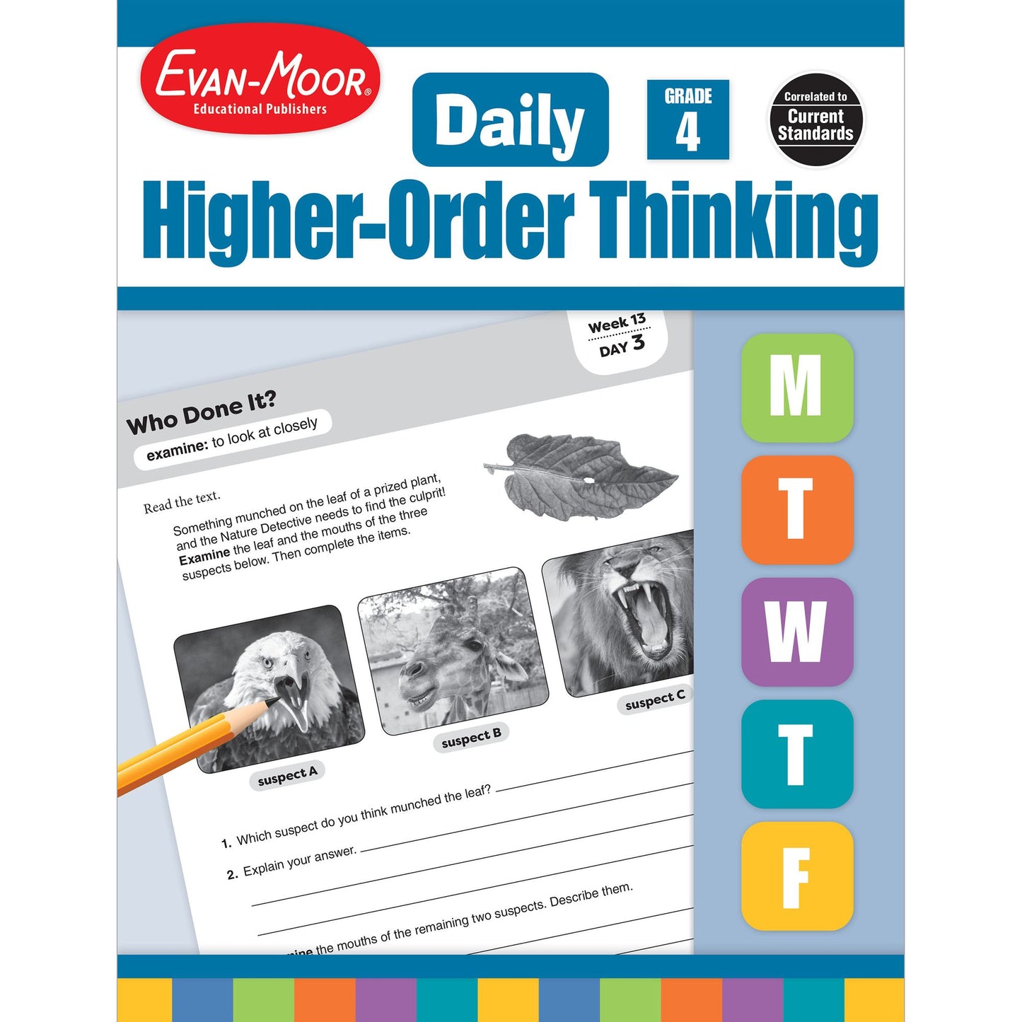 Daily Higher-Order Thinking, Grade 4 Teacher Edition