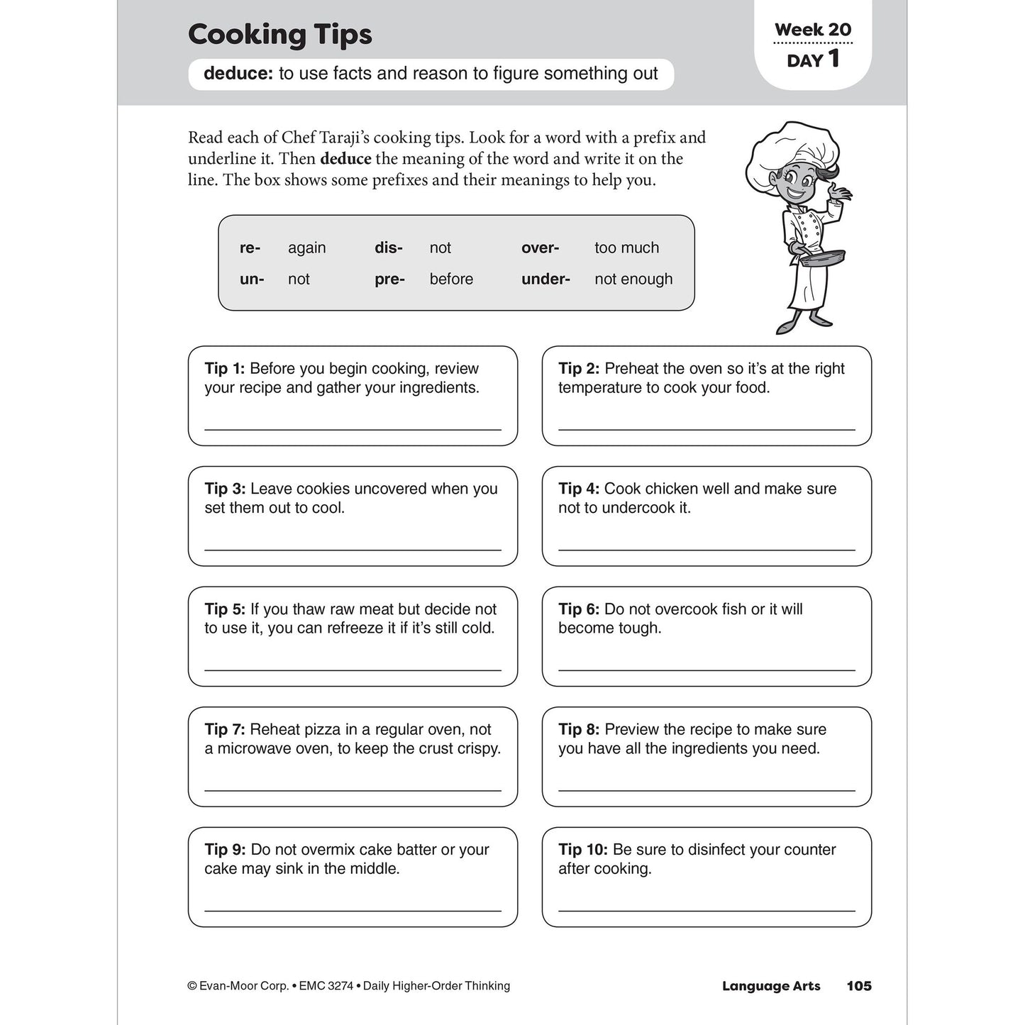 Daily Higher-Order Thinking, Grade 4 Teacher Edition