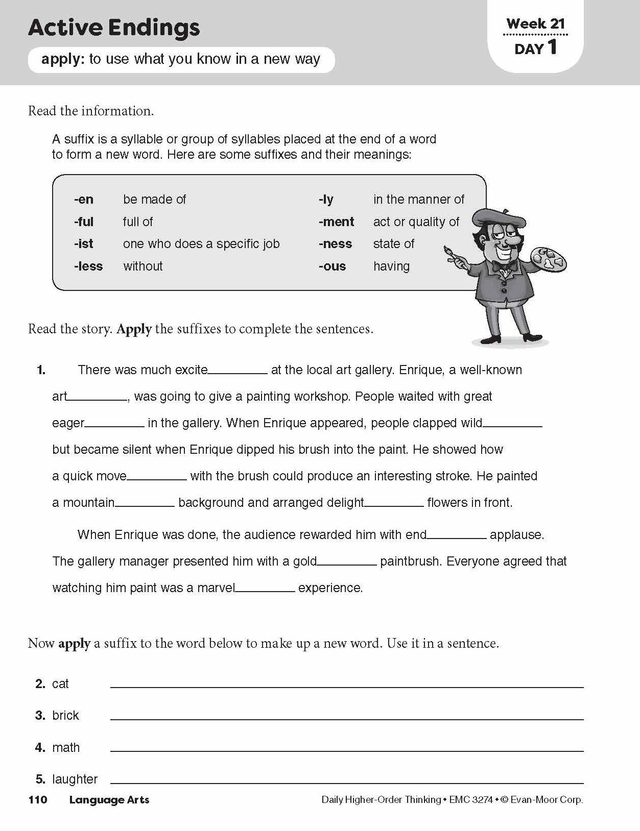 Daily Higher-Order Thinking, Grade 4 Teacher Edition