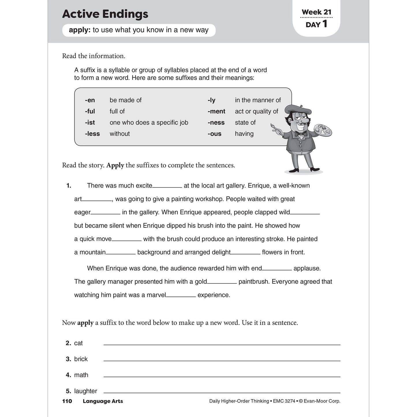 Daily Higher-Order Thinking, Grade 4 Teacher Edition