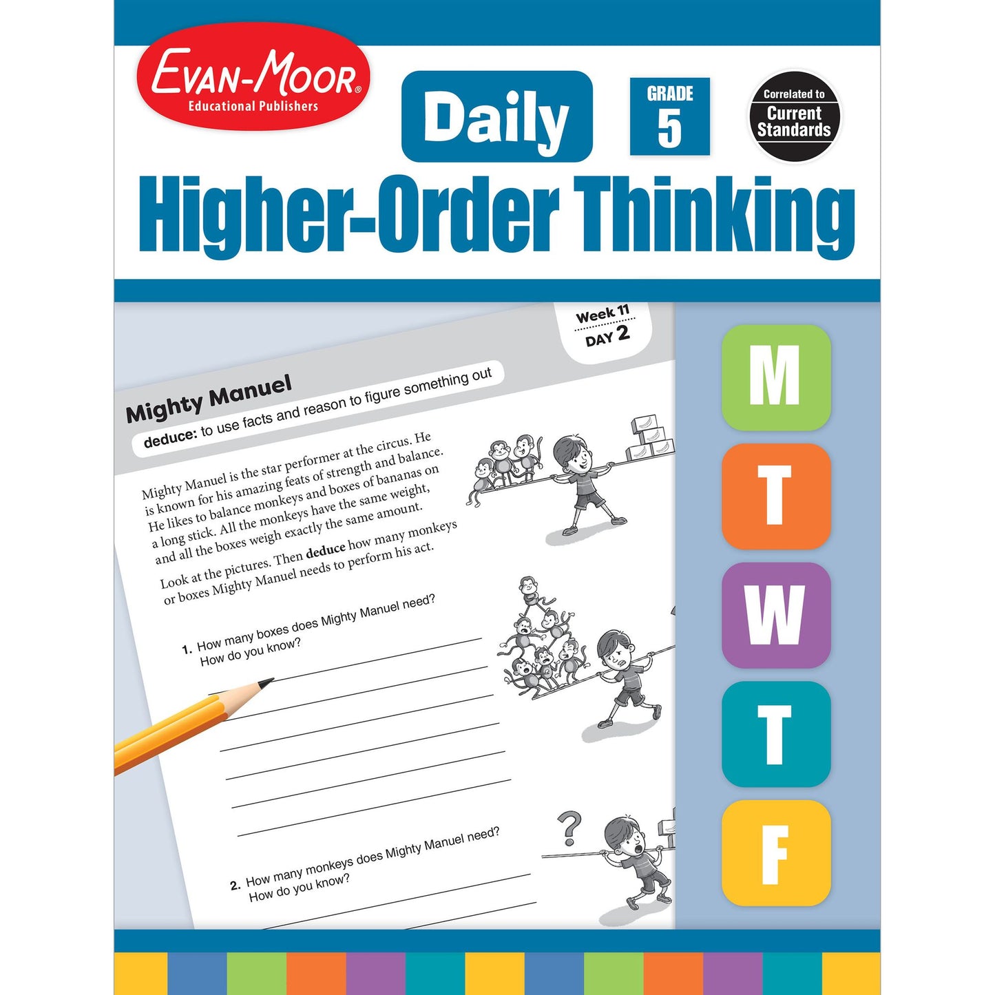 Daily Higher-Order Thinking, Grade 5 Teacher Edition